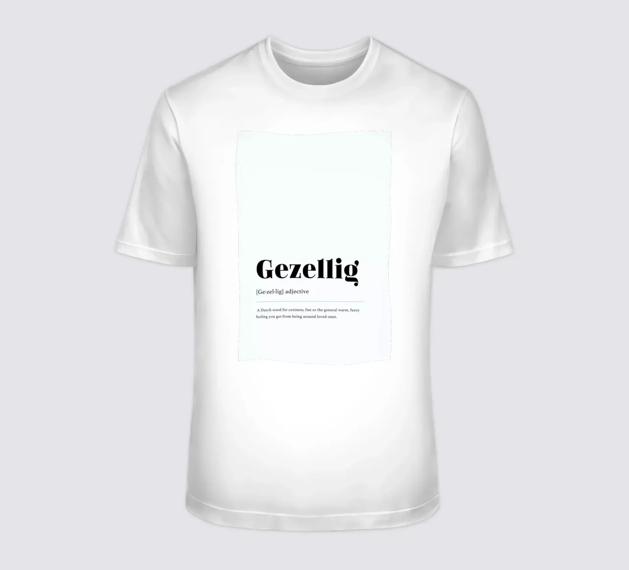 Gezellig t-shirt da daylight design studio