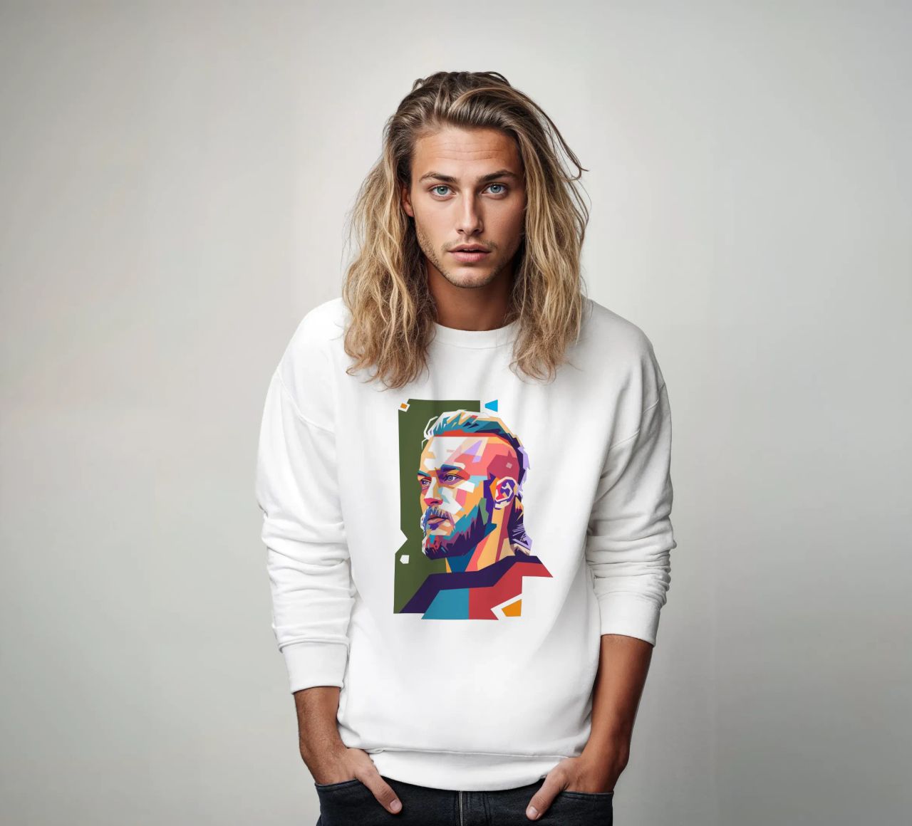 Ragnar Lothbrok el Vikingo sudadera de Hantamrata