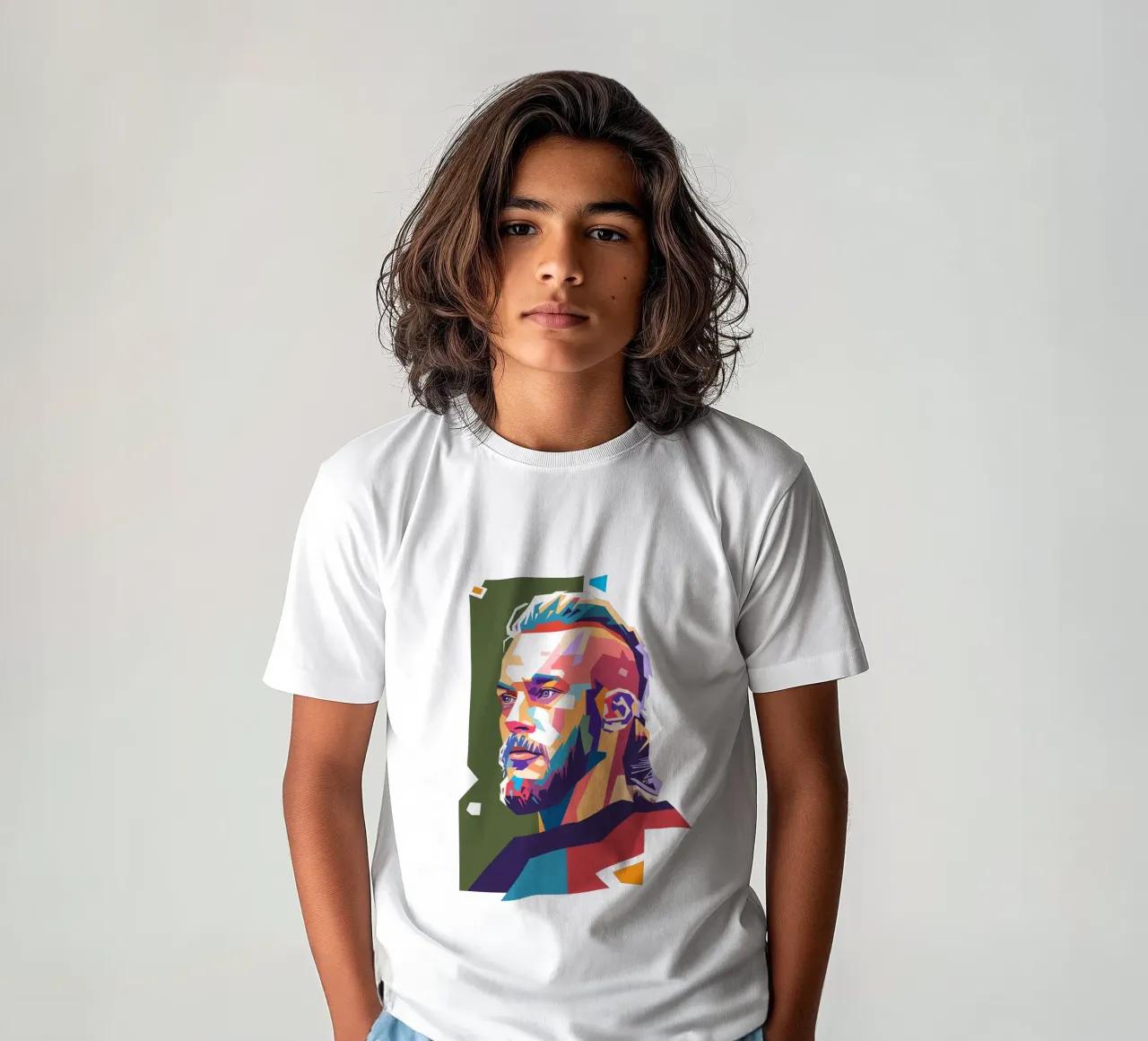 Ragnar Lothbrok the Viking kids t-shirt by Hantamrata