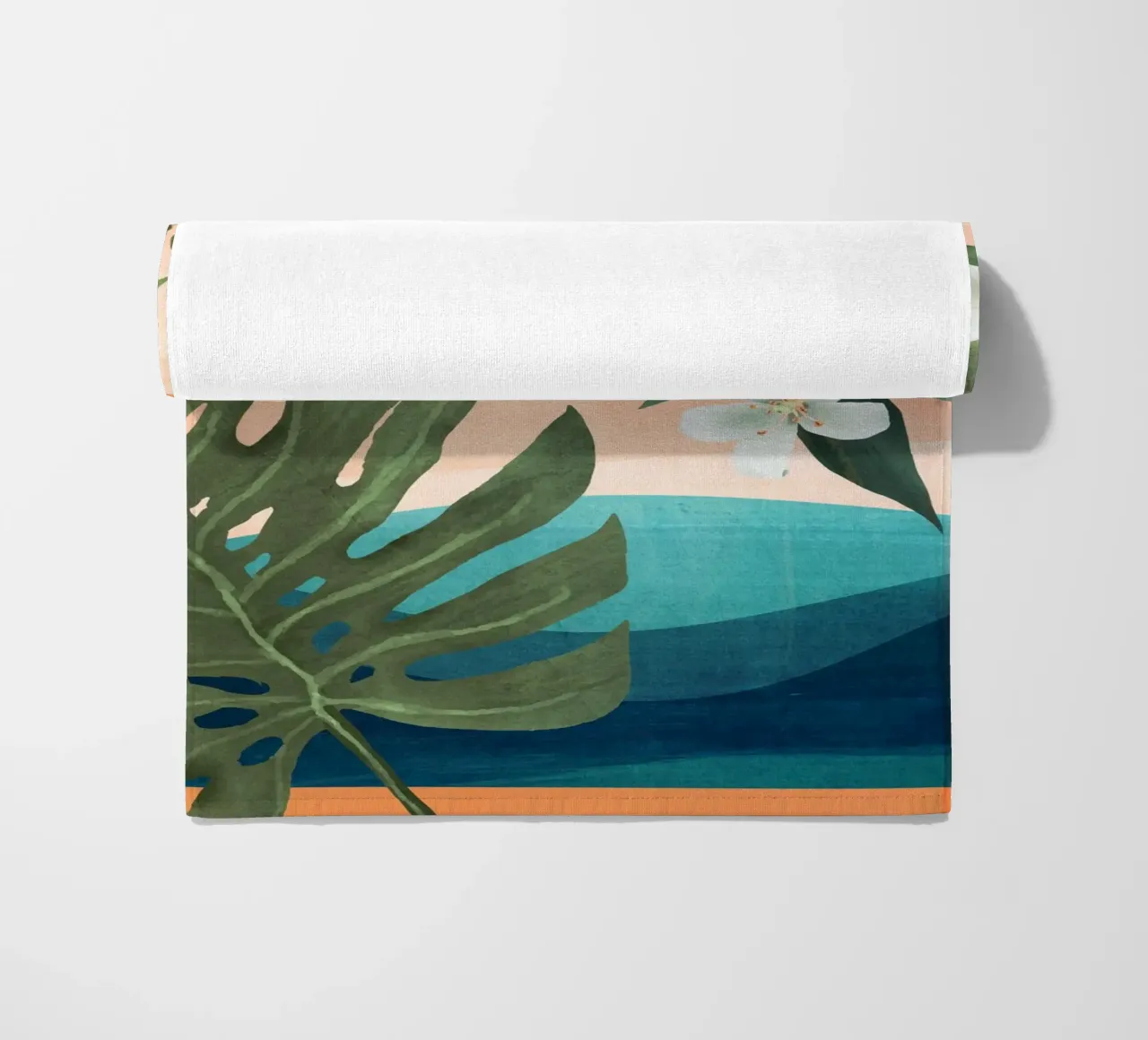 Tropical Summer Abstract Art 10 telo mare da Flow Line