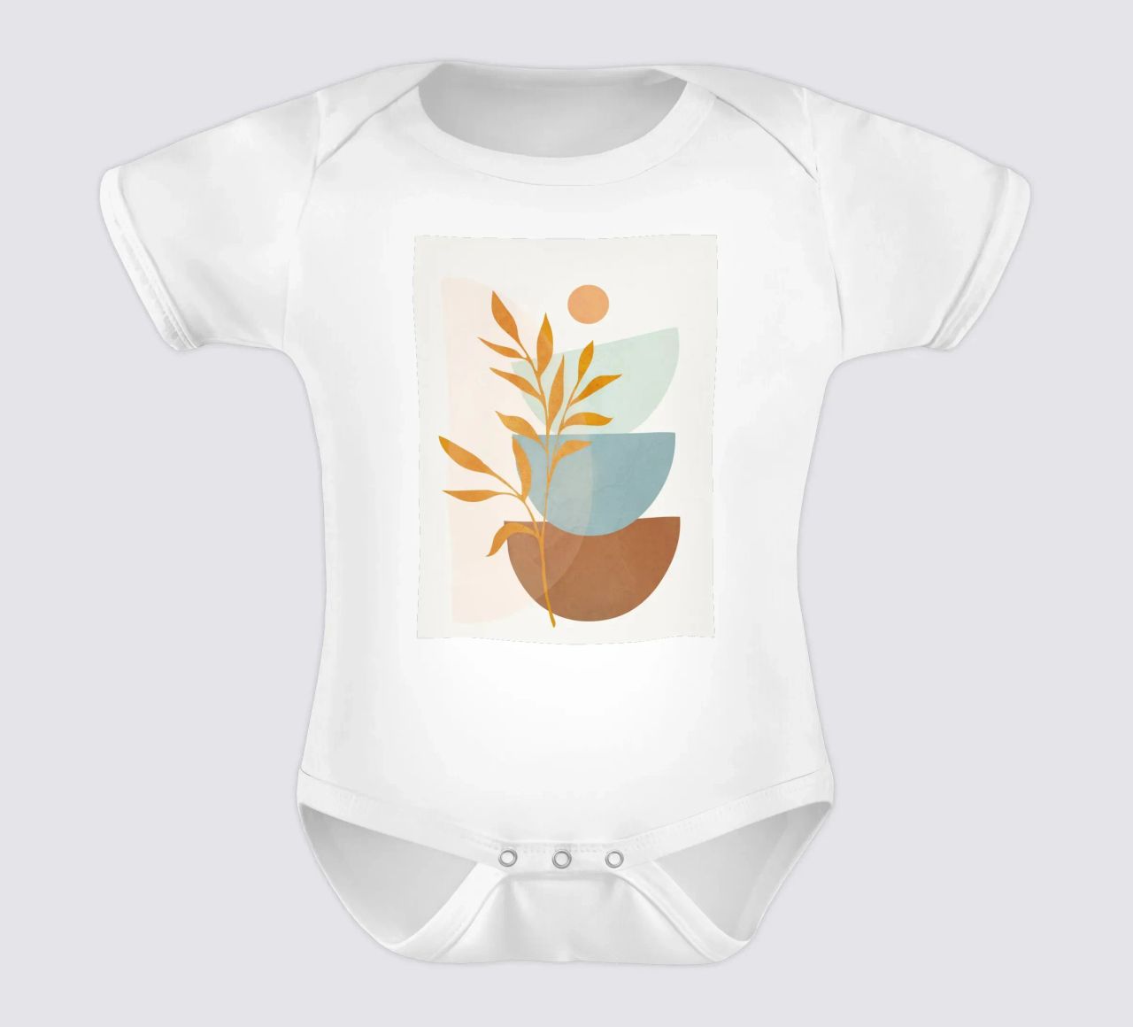 Soft Abstract Shapes 01 body bébé de Flow Line