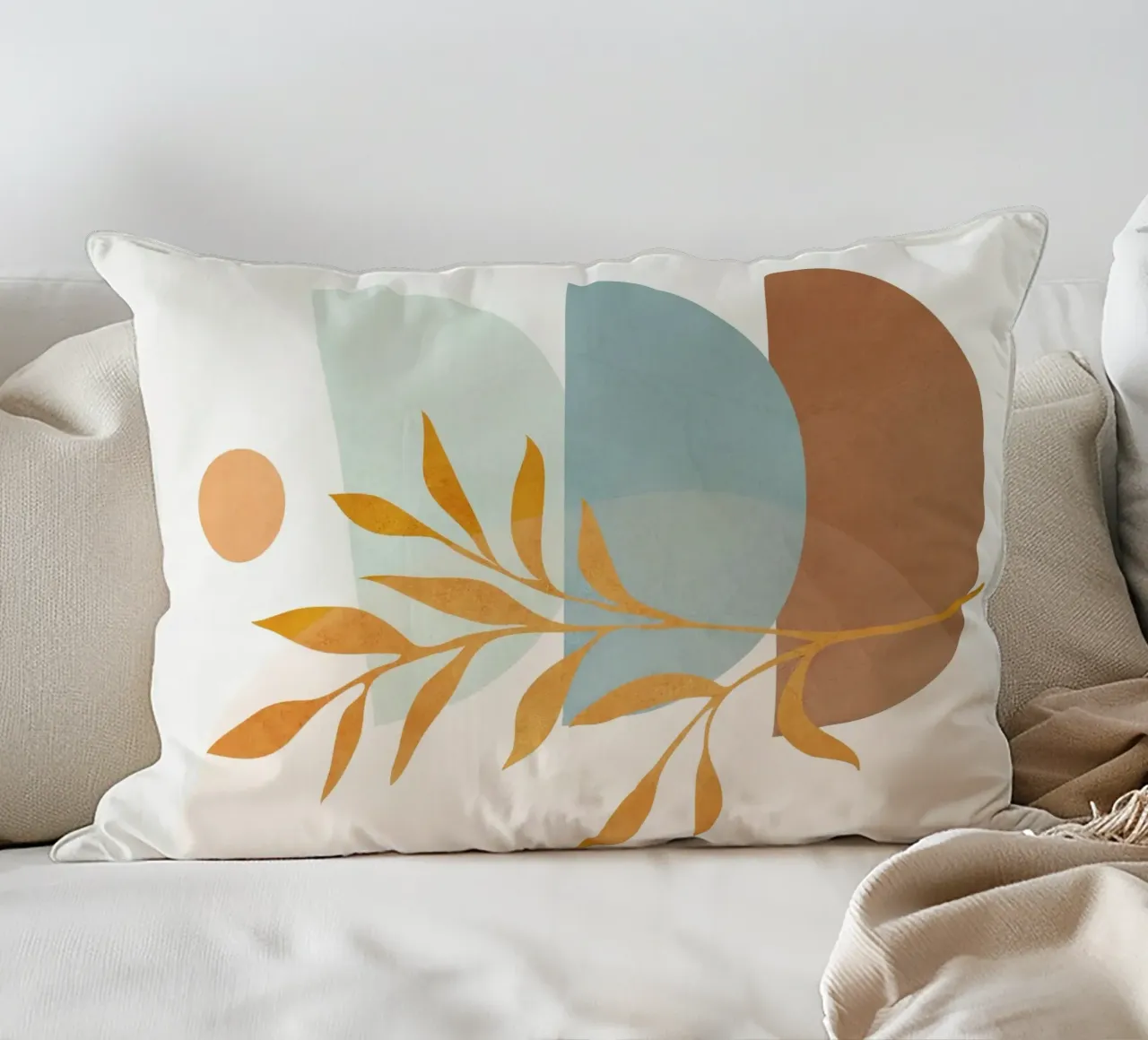 Soft Abstract Shapes 01 cuscino da Flow Line