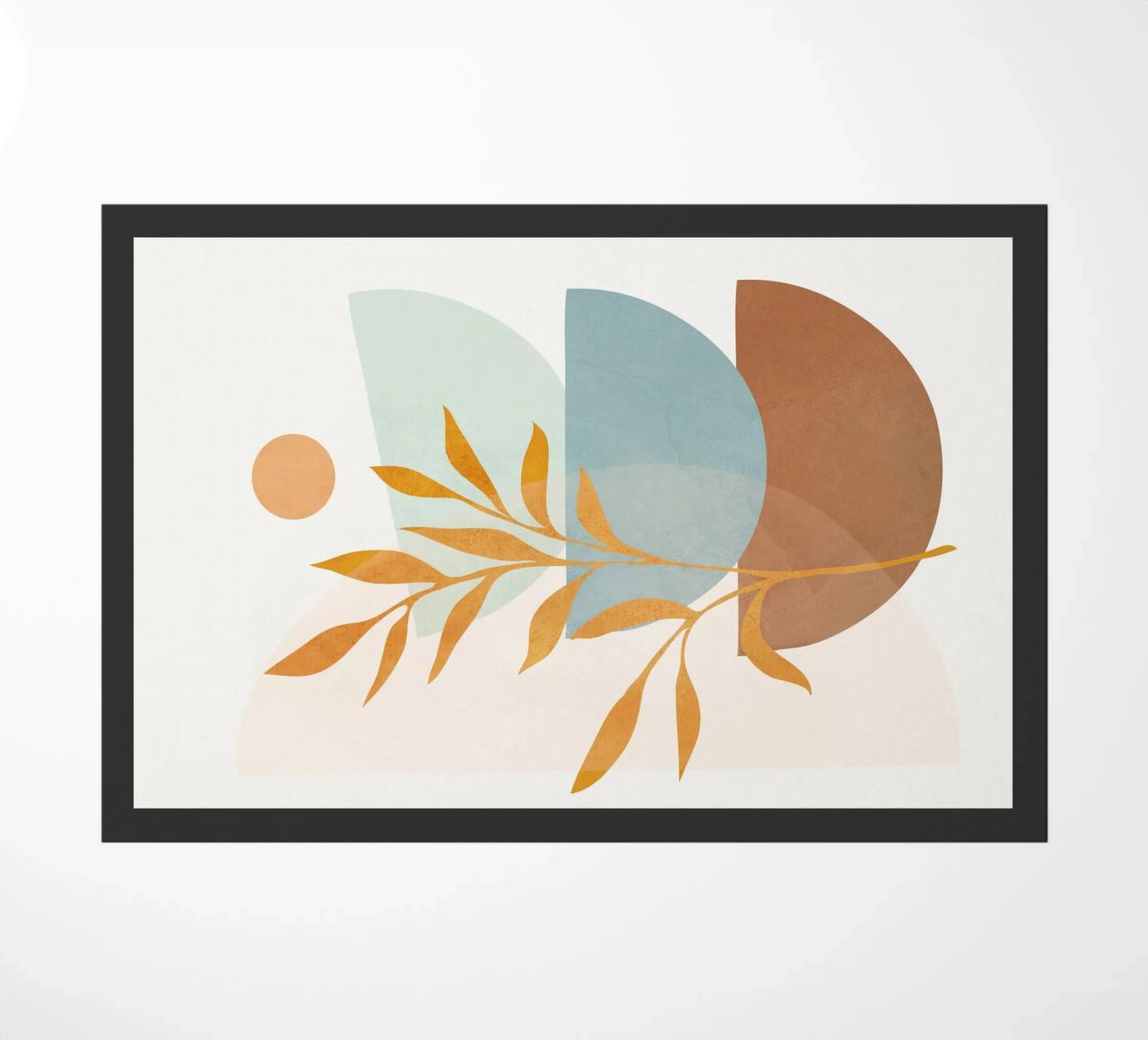 Soft Abstract Shapes 01 paillasson de Flow Line