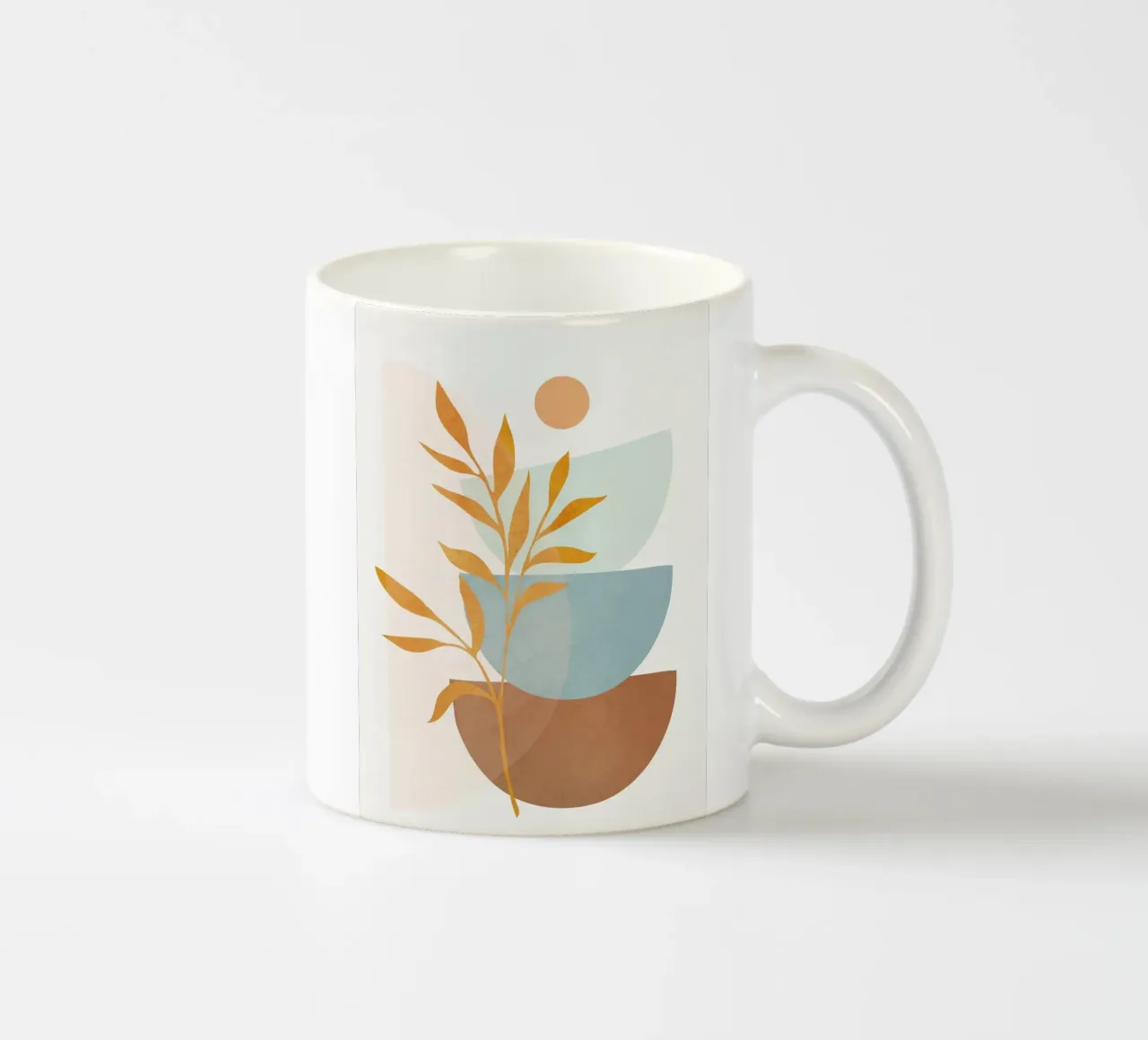 Soft Abstract Shapes 01 keramische mok van Flow Line