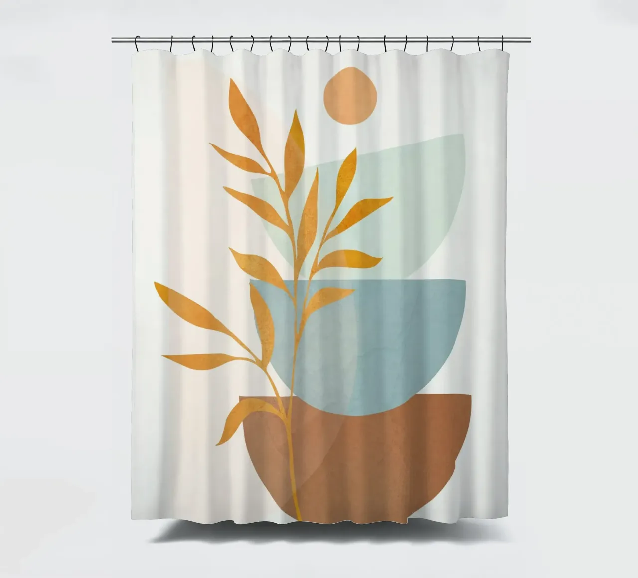 Soft Abstract Shapes 01 tenda da doccia da Flow Line