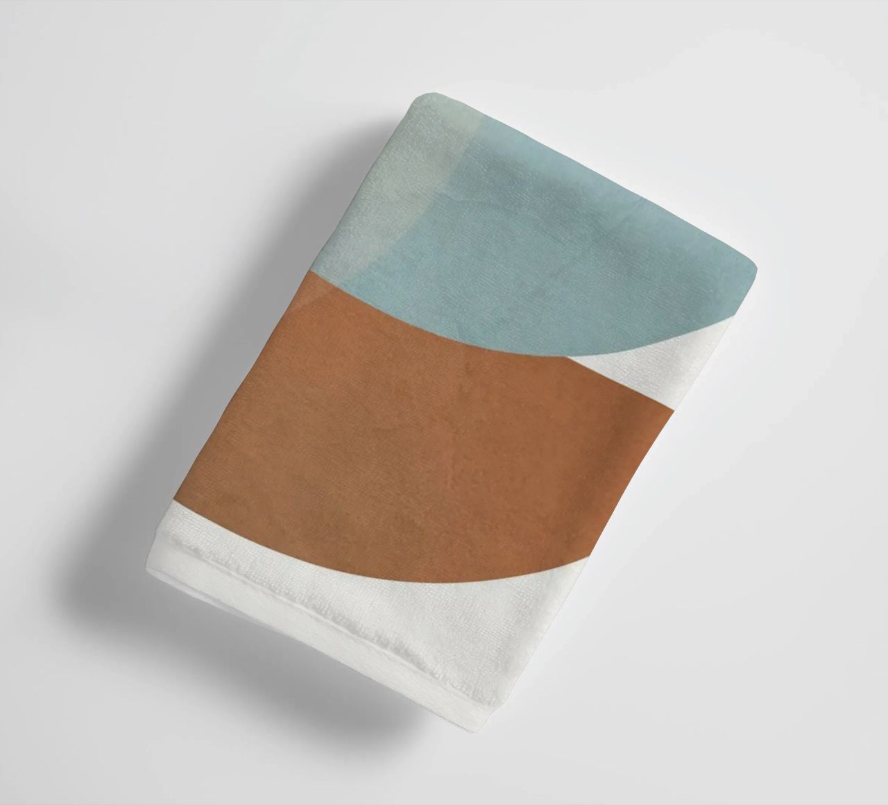 Soft Abstract Shapes 01 serviette de bain de Flow Line