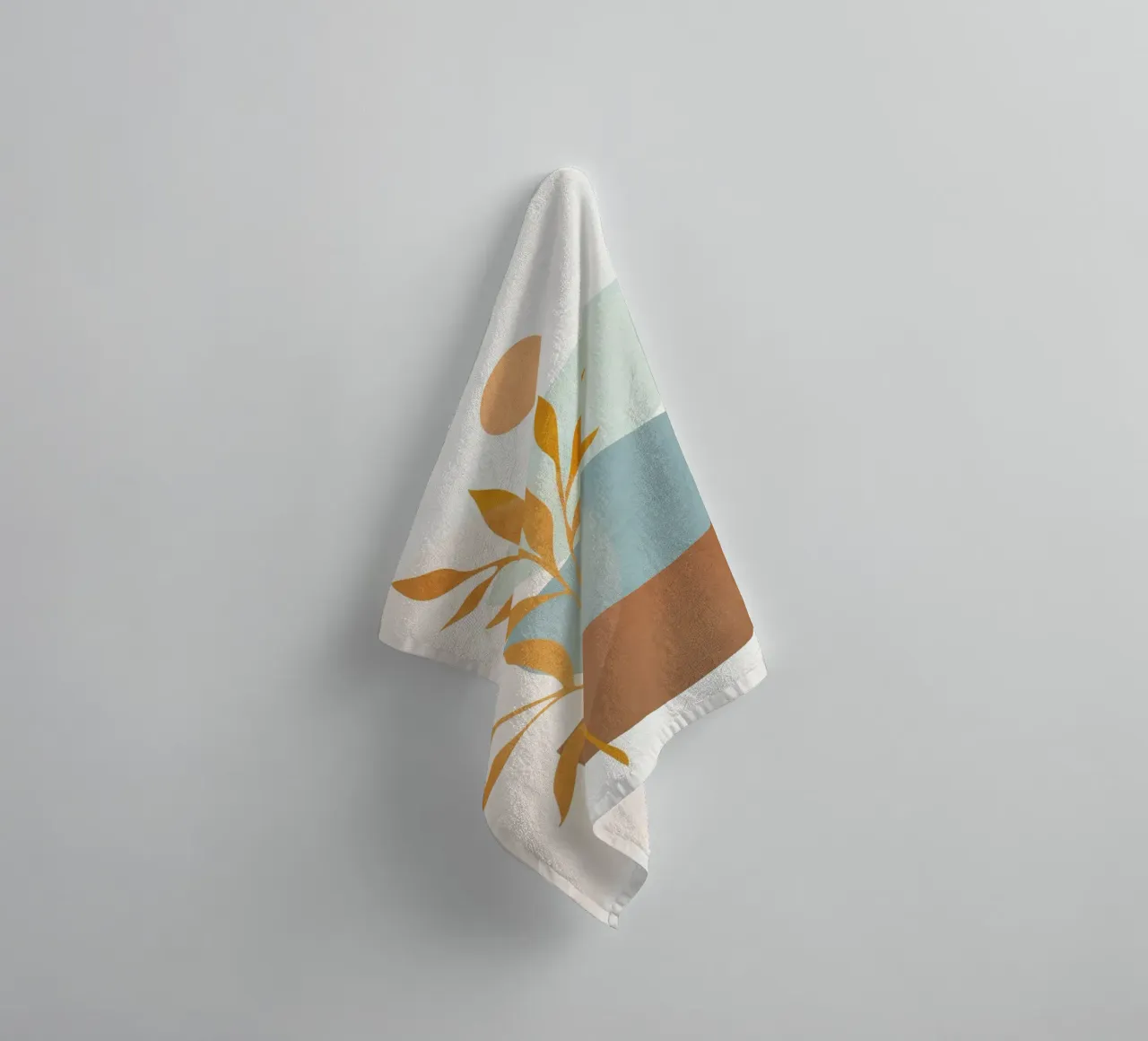 Soft Abstract Shapes 01 asciugamano da bagno da Flow Line