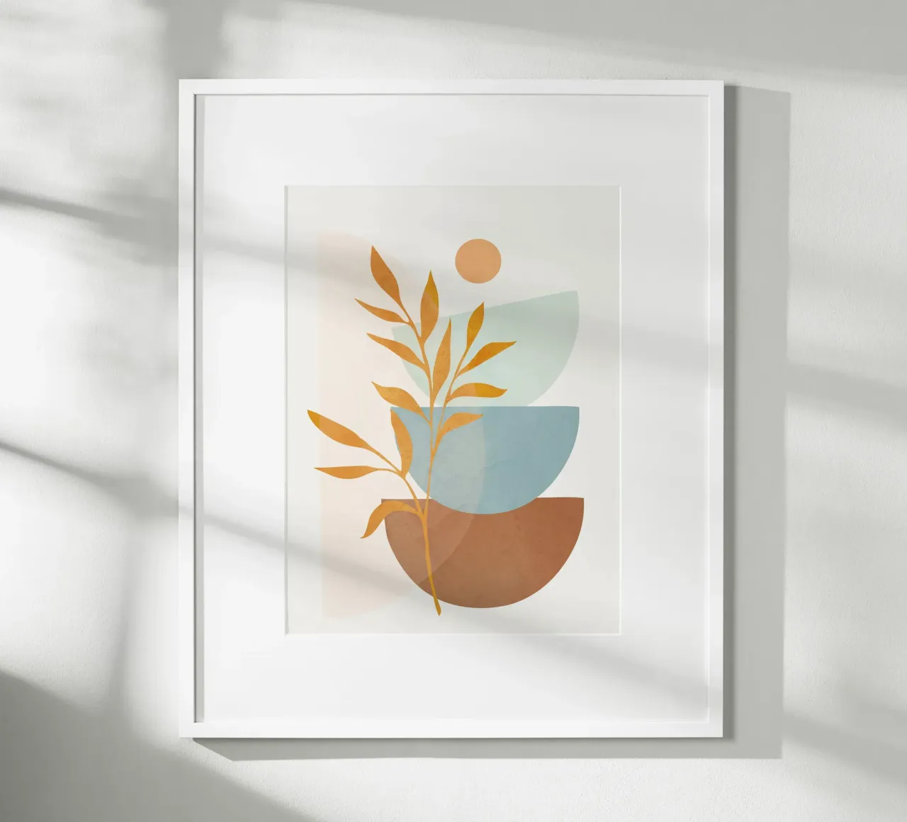 Soft Abstract Shapes 01 hahnemühle by Flow Line
