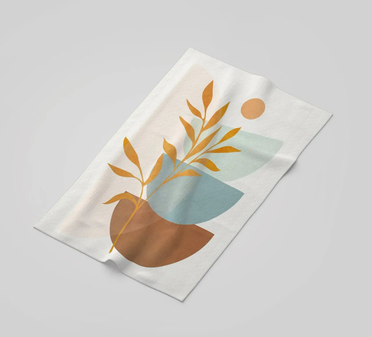 Soft Abstract Shapes 01 telo mare da Flow Line