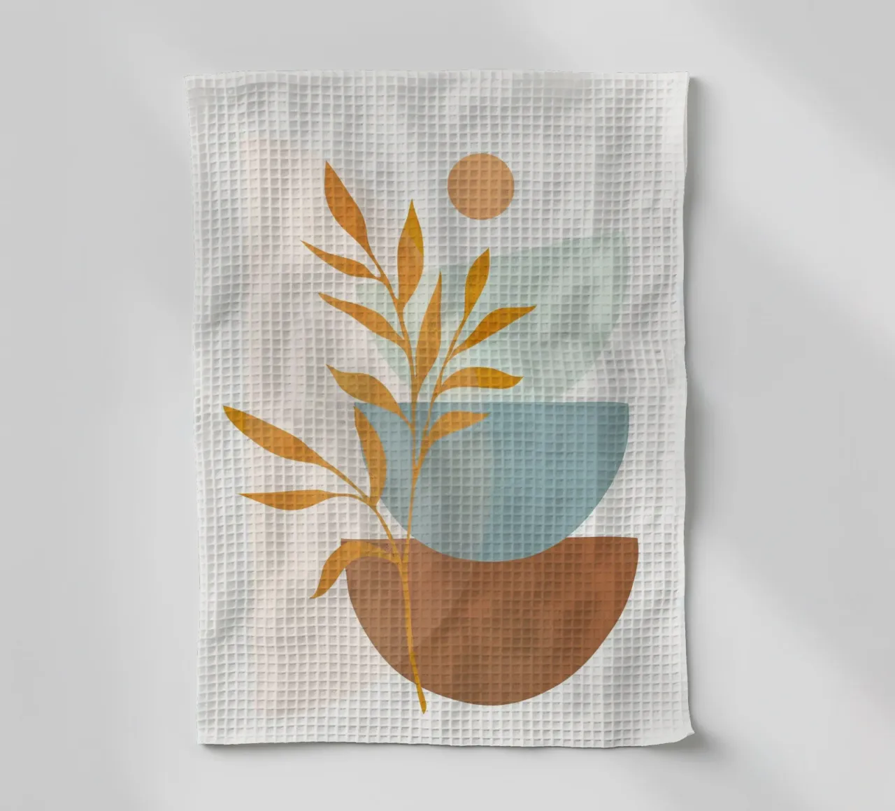 Soft Abstract Shapes 01 canovaccio da cucina da Flow Line