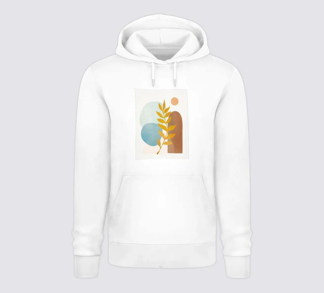 Soft Abstract Shapes 04 sweat à capuche de Flow Line
