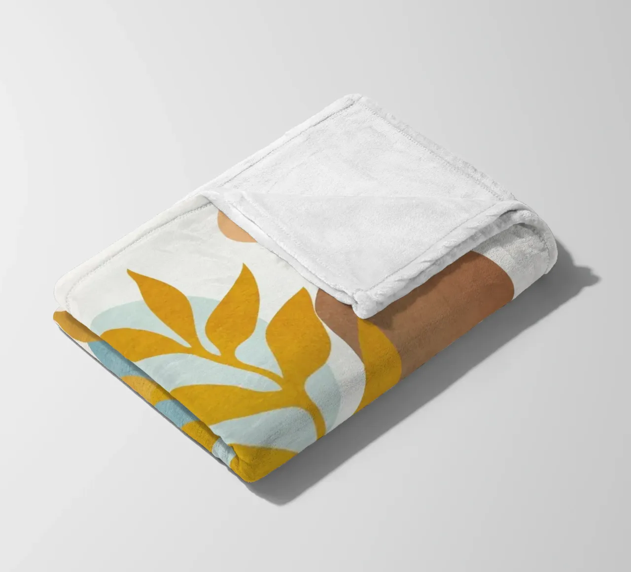 Soft Abstract Shapes 04 coperta in pile da Flow Line