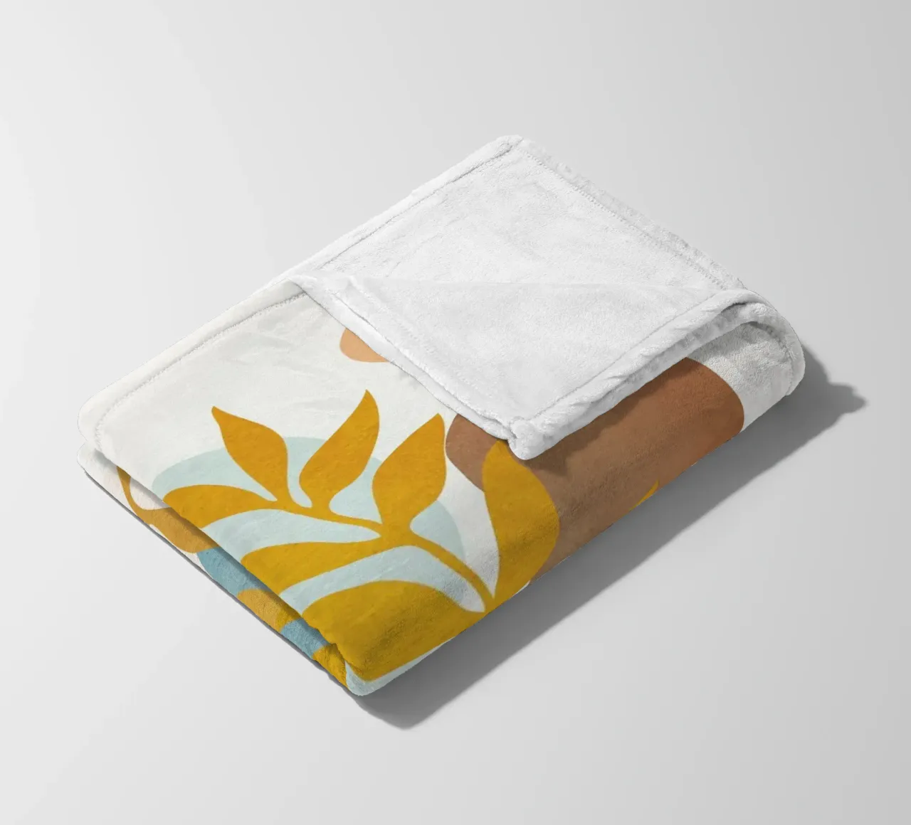 Soft Abstract Shapes 04 coperta in pile da Flow Line