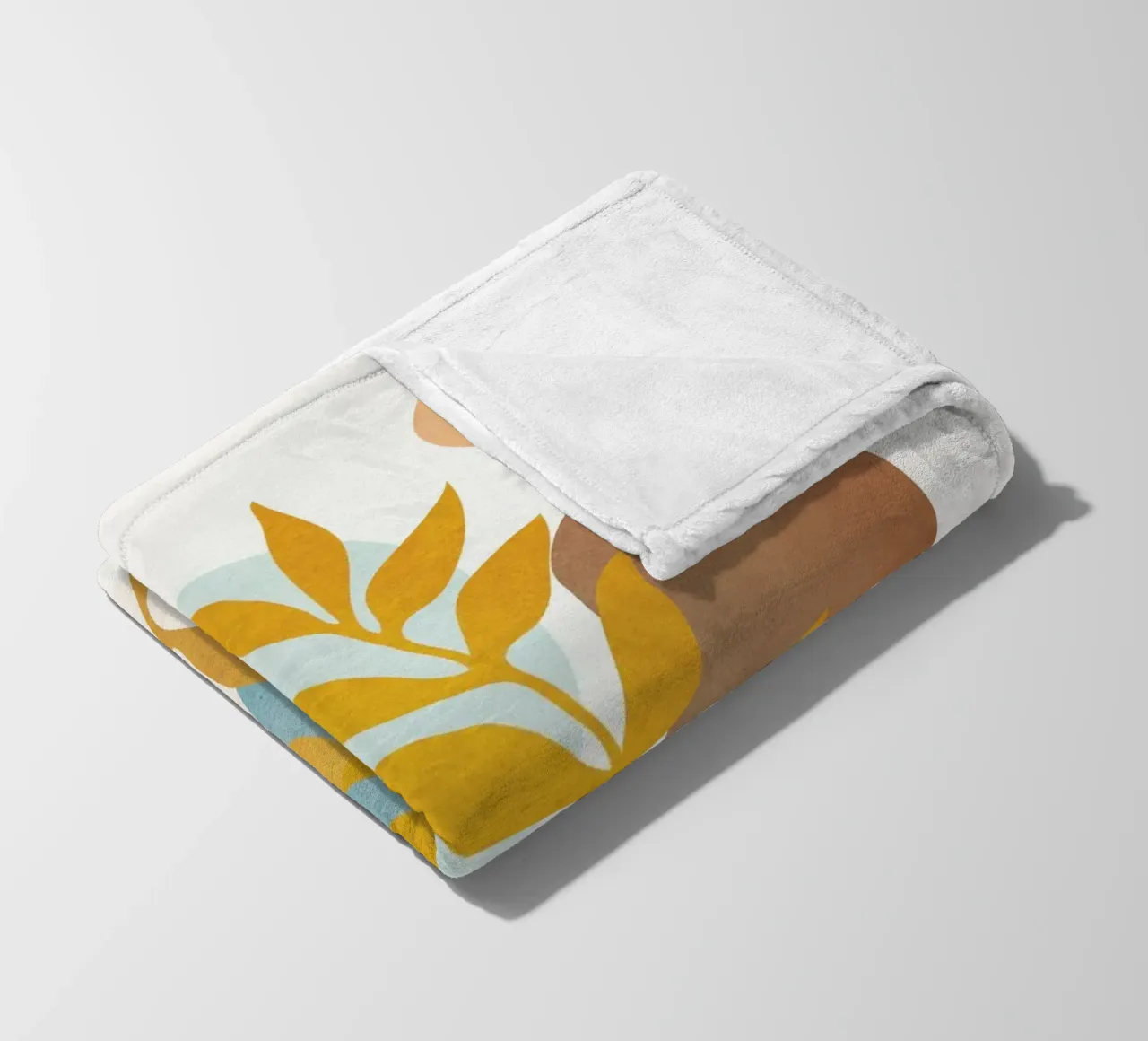 Soft Abstract Shapes 04 coperta in pile da Flow Line