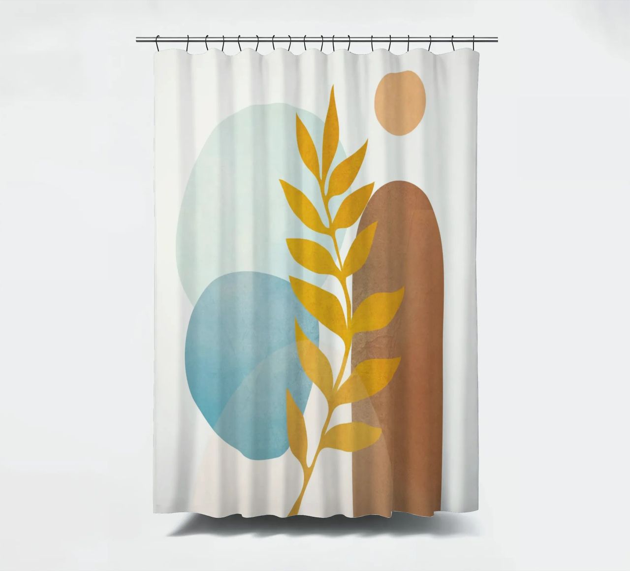 Soft Abstract Shapes 04 tenda da doccia da Flow Line