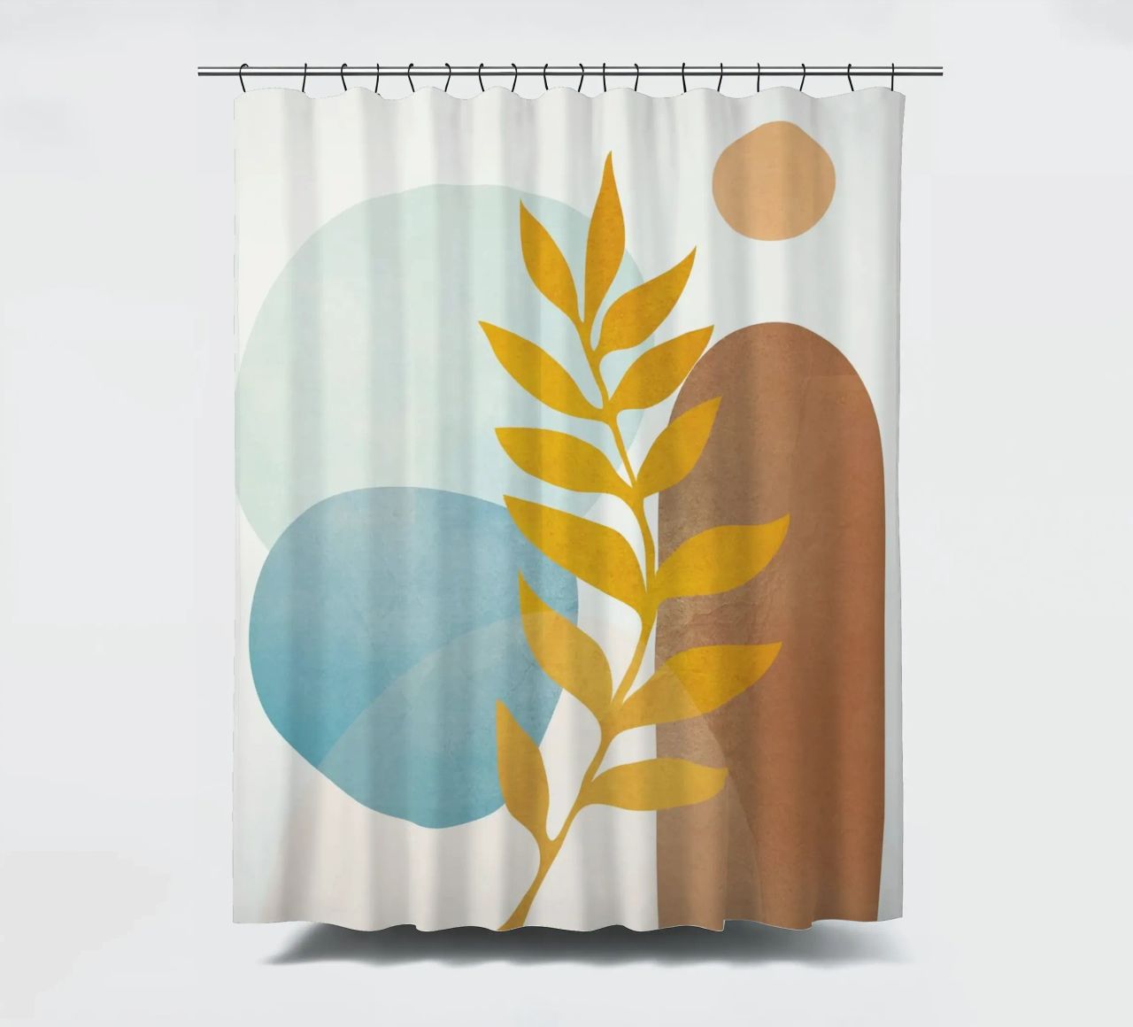 Soft Abstract Shapes 04 tenda da doccia da Flow Line