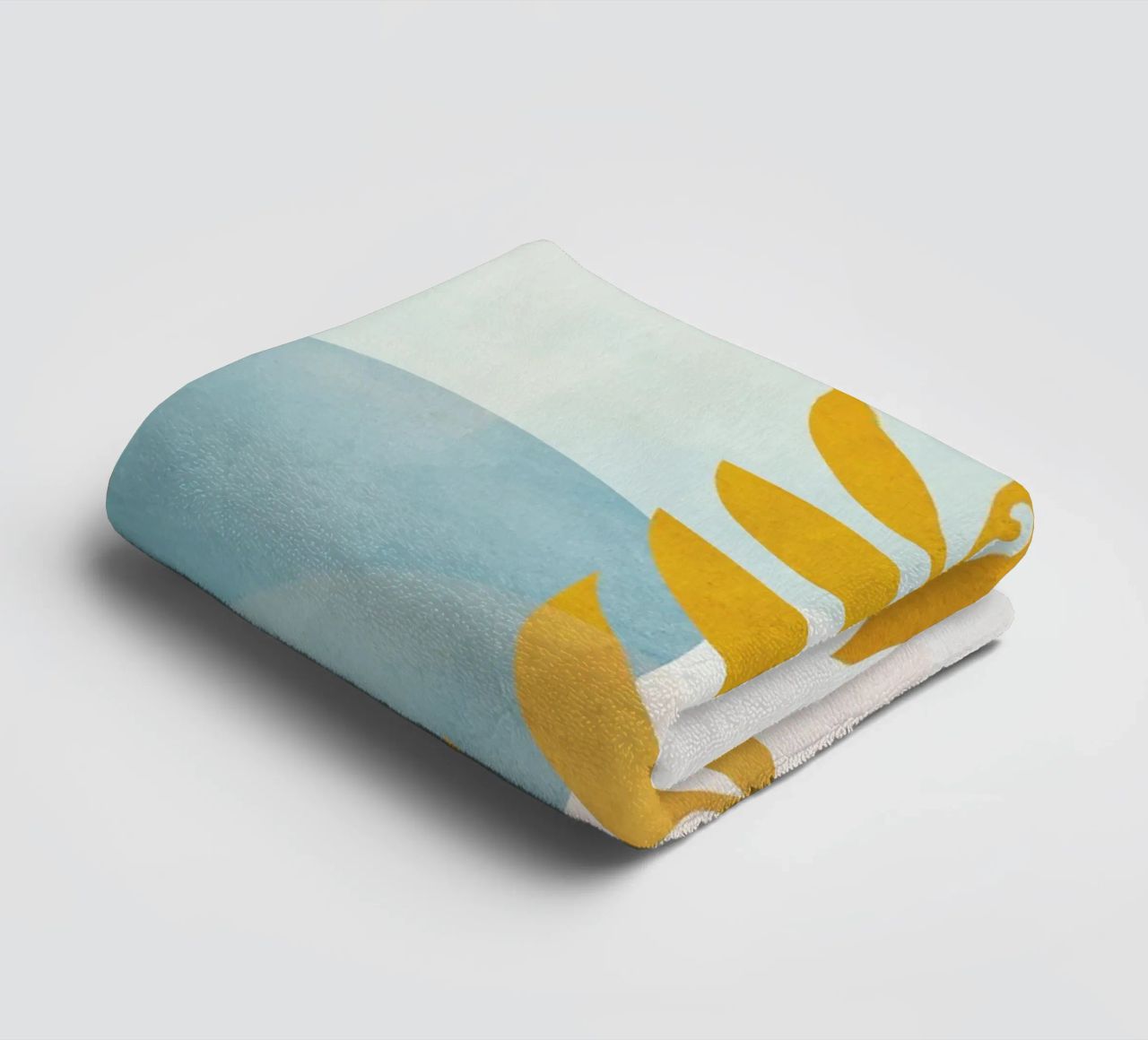 Soft Abstract Shapes 04 asciugamano da bagno da Flow Line