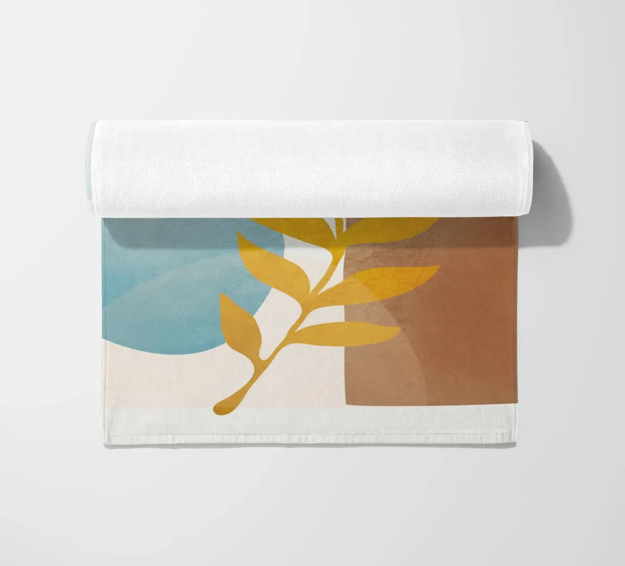 Soft Abstract Shapes 04 Strandtuch von Flow Line