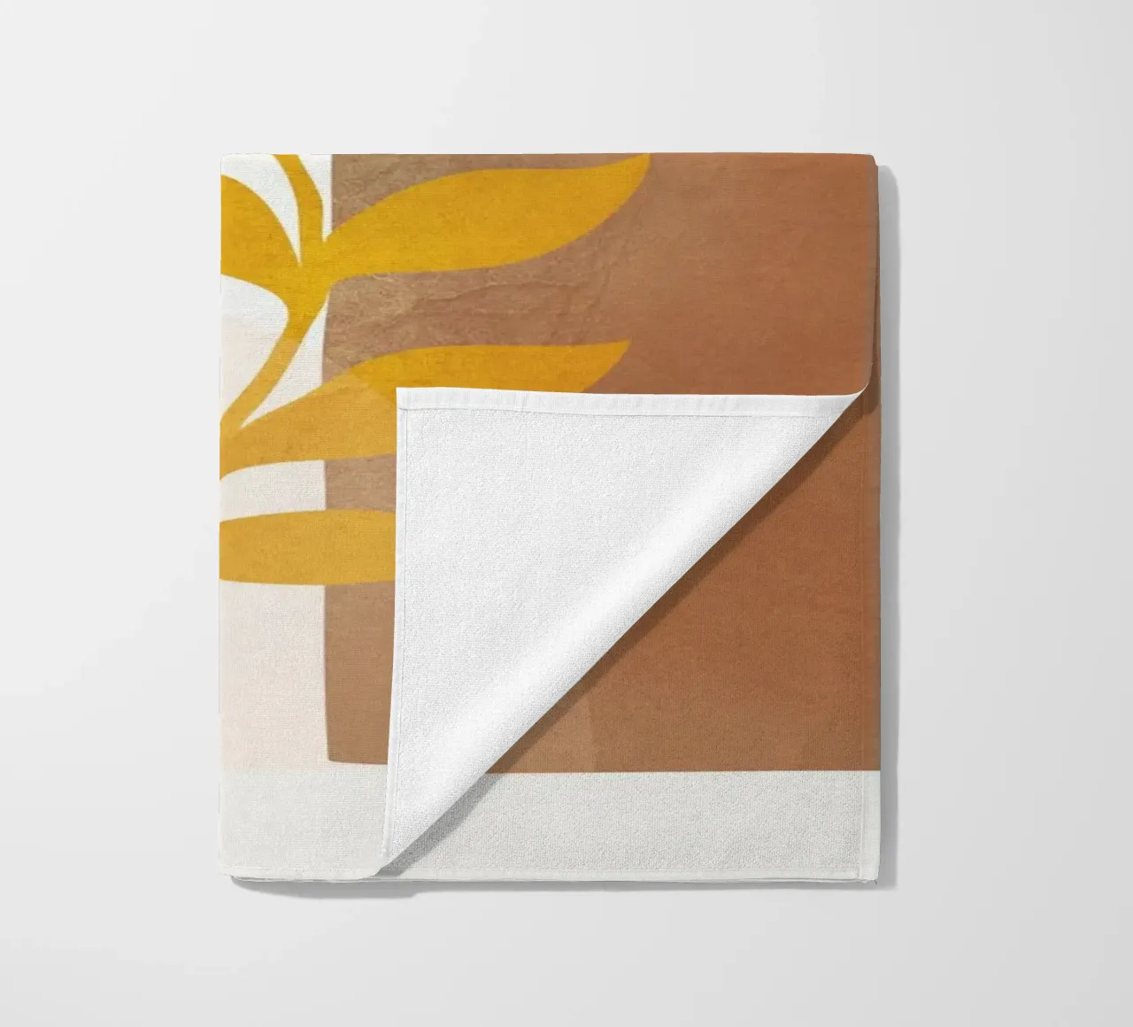 Soft Abstract Shapes 04 Strandtuch von Flow Line