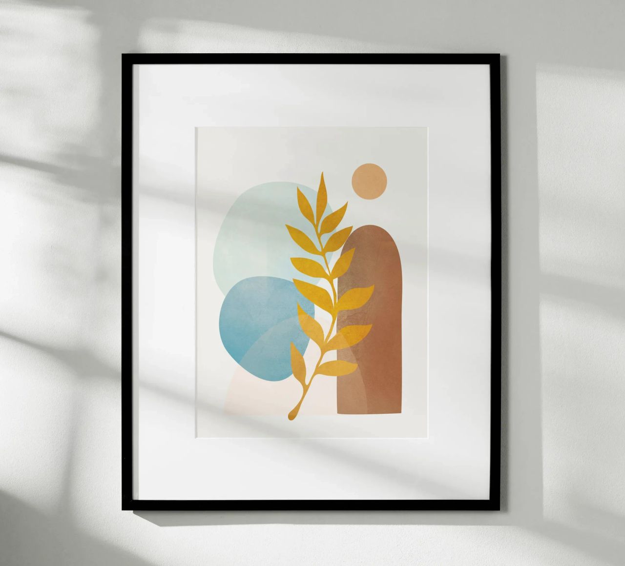Soft Abstract Shapes 04 poster da Flow Line