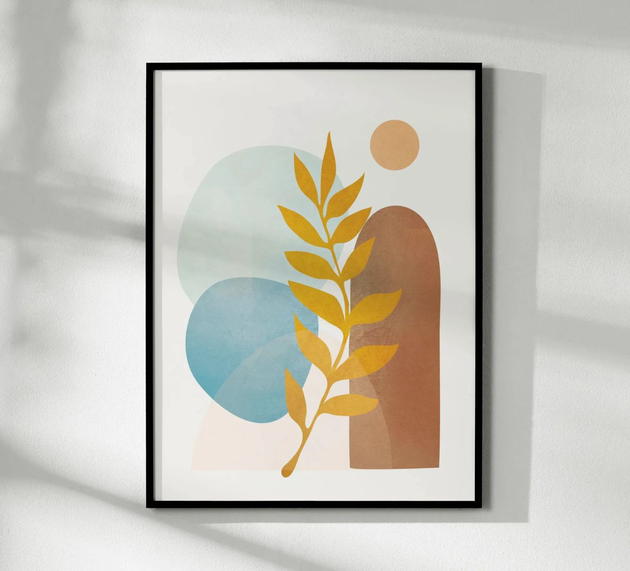 Soft Abstract Shapes 04 poster da Flow Line