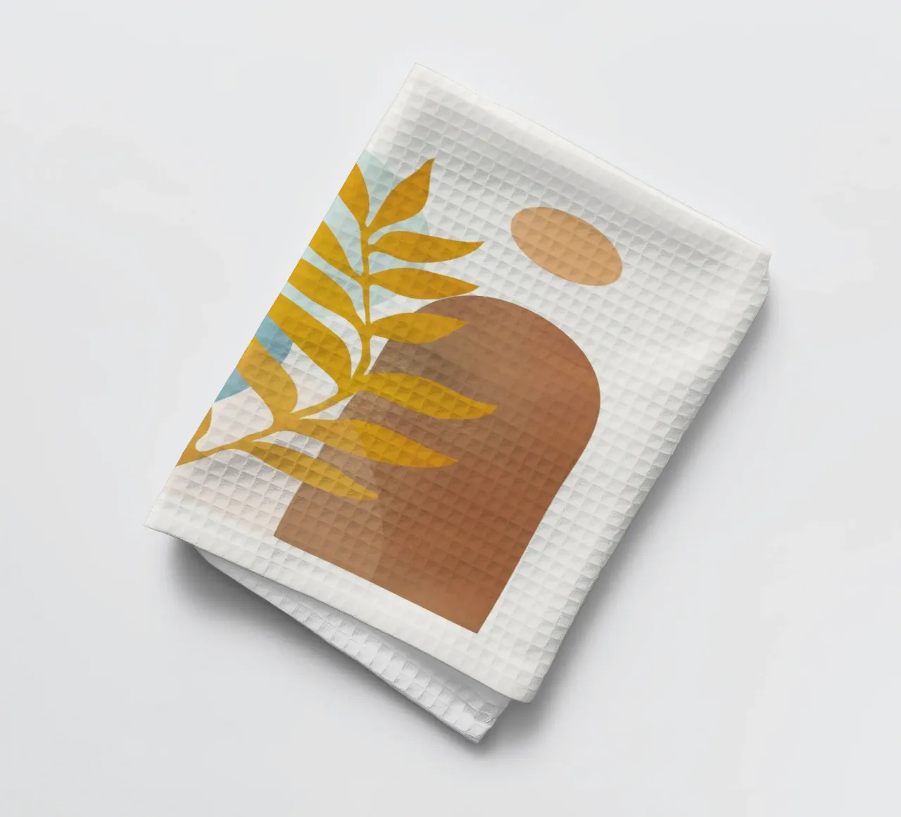 Soft Abstract Shapes 04 torchon de Flow Line