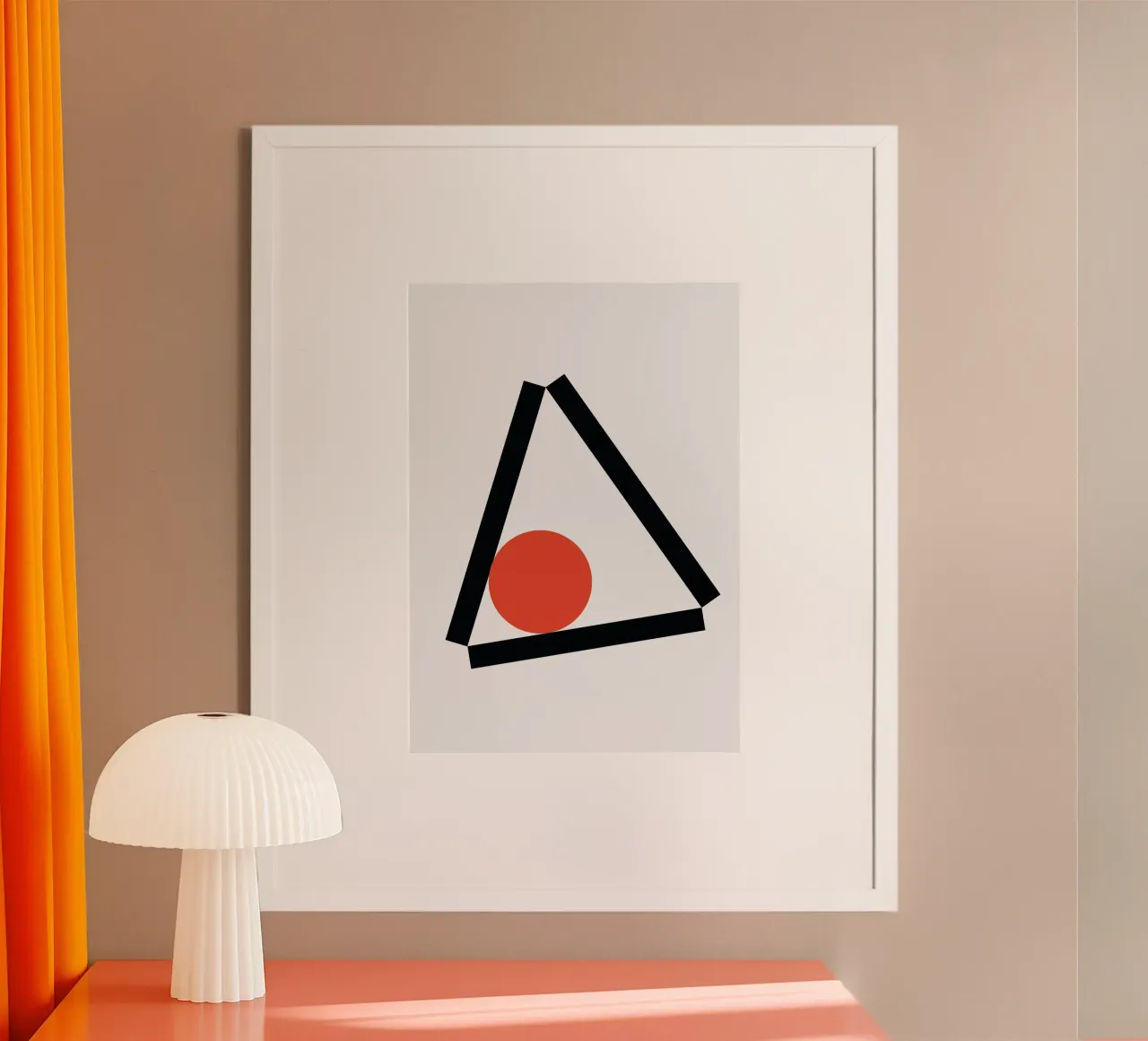Triangle Balance Focus poster da galihstudio