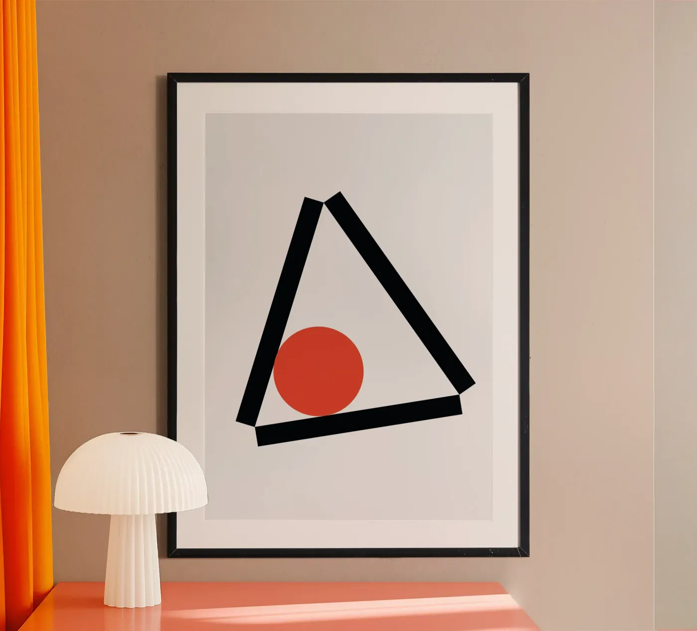 Triangle Balance Focus poster da galihstudio