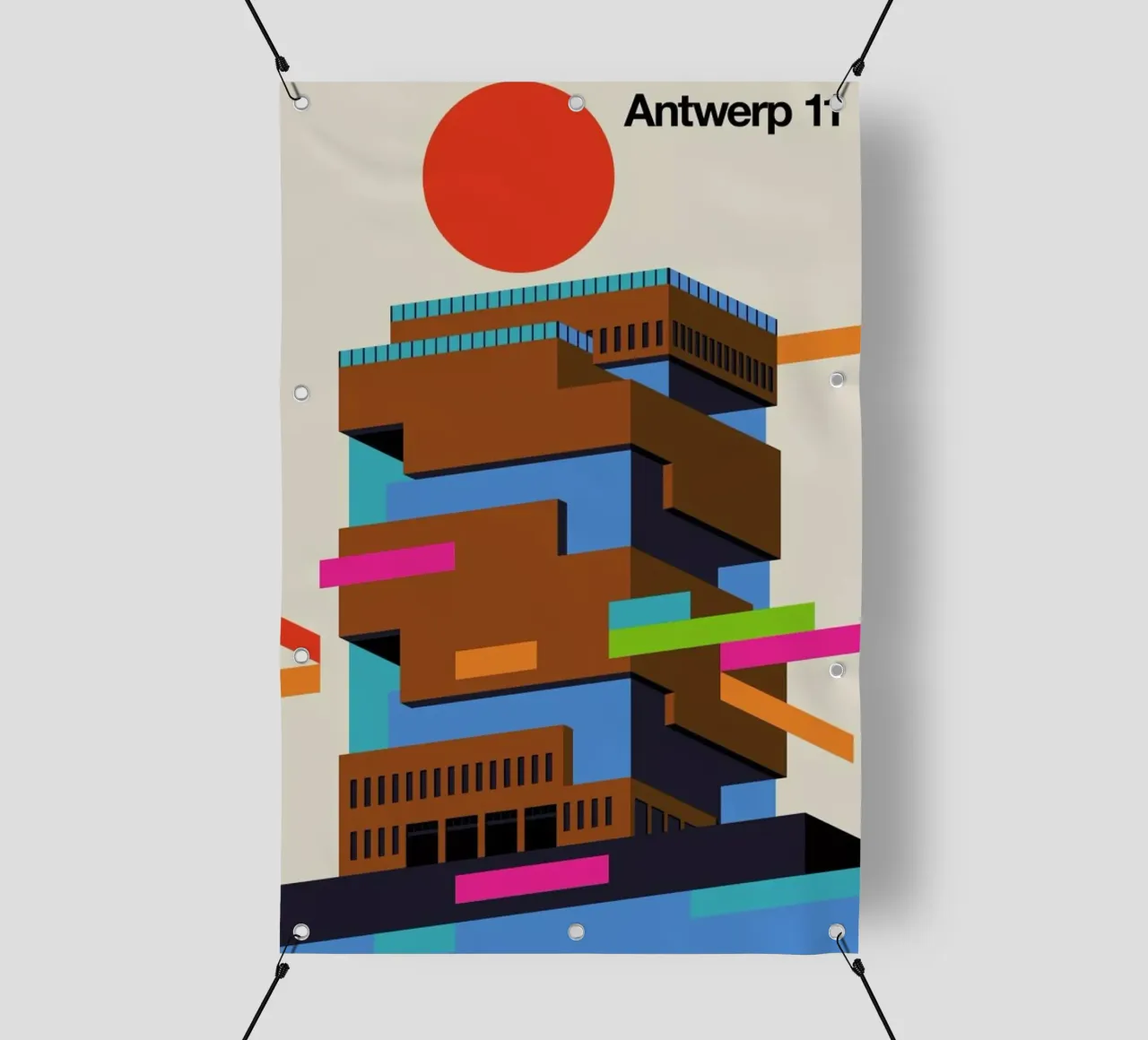 Antwerp 11 telo in pvc da Bo Lundberg