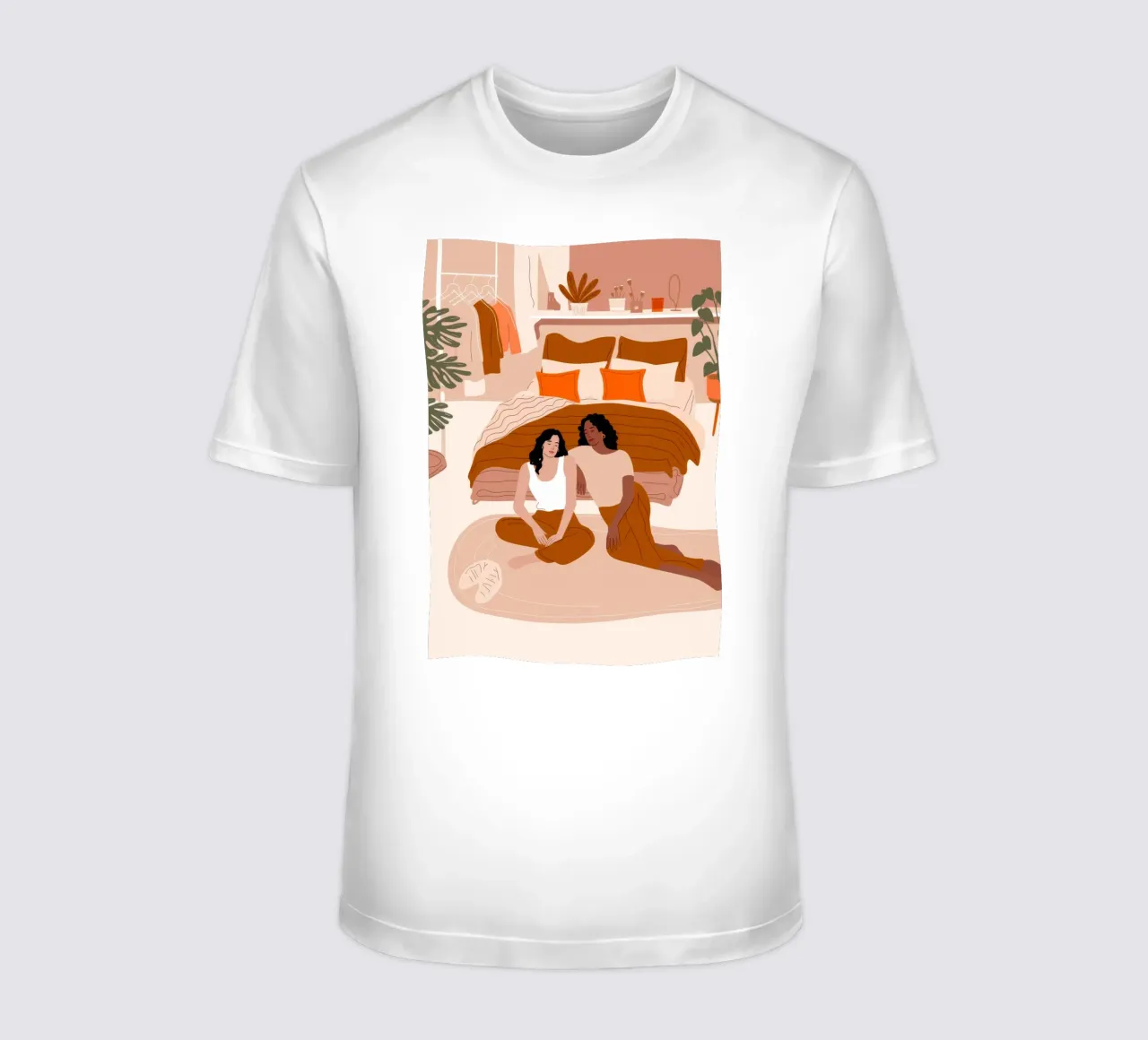 Una compagnia serena e accogliente t-shirt da Veiled Canvas