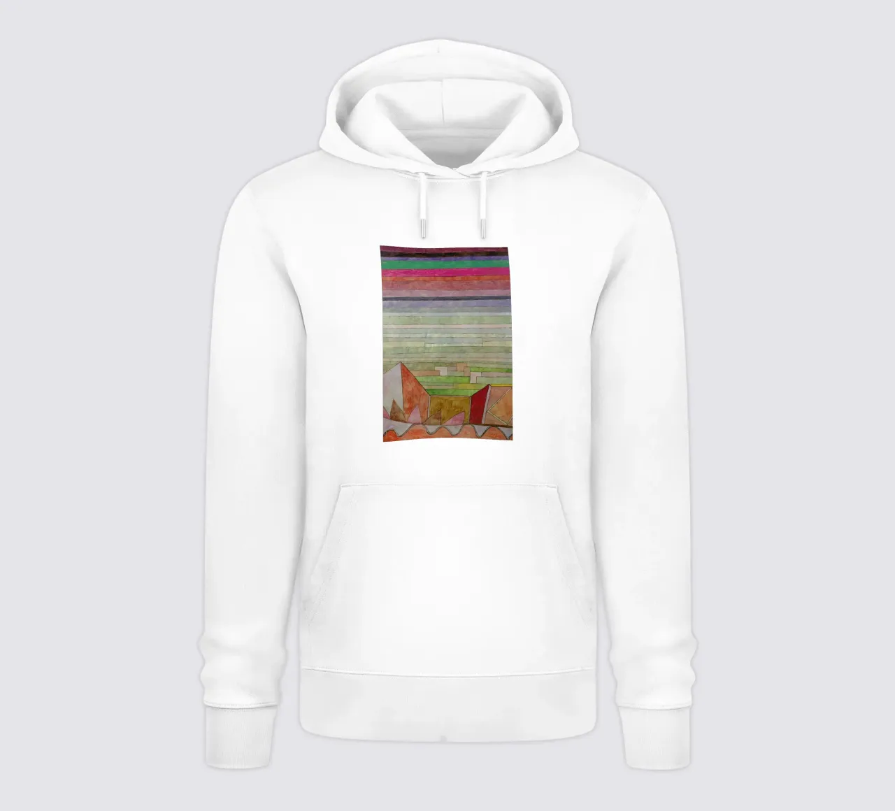 Klee - View into the Fertile Country felpa con cappuccio da ARTOTHEK