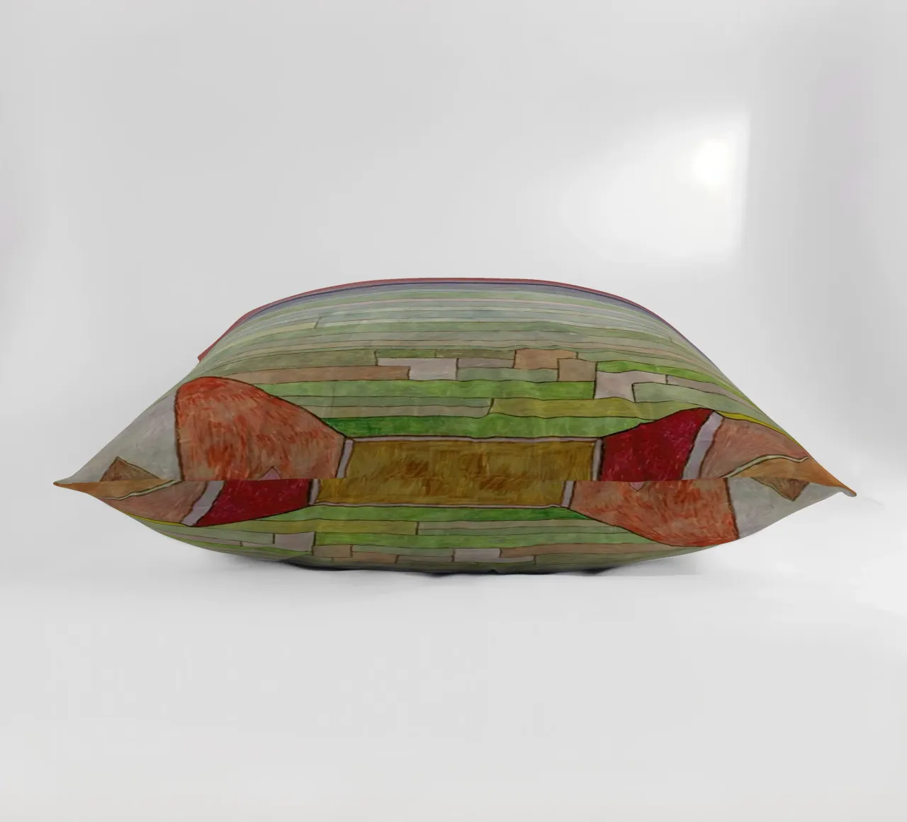 Klee - View into the Fertile Country cuscino da ARTOTHEK