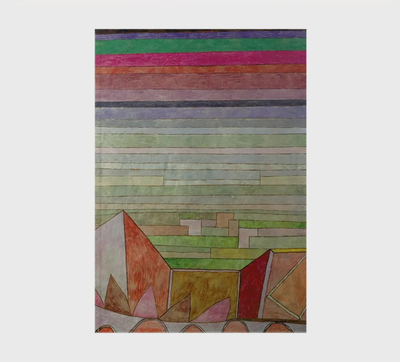 Klee - View into the Fertile Country notebook by ARTOTHEK