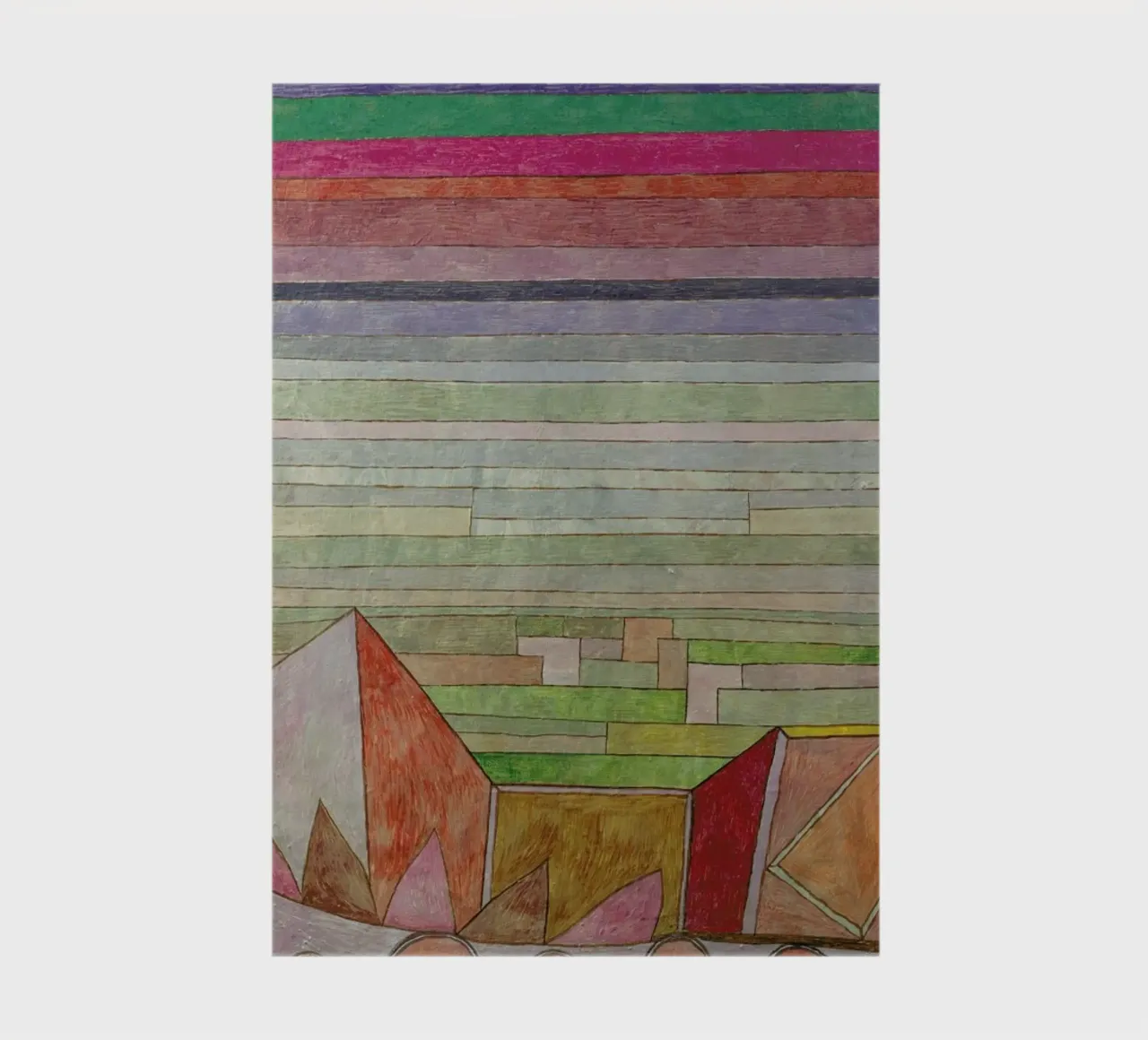 Klee - View into the Fertile Country notebook by ARTOTHEK