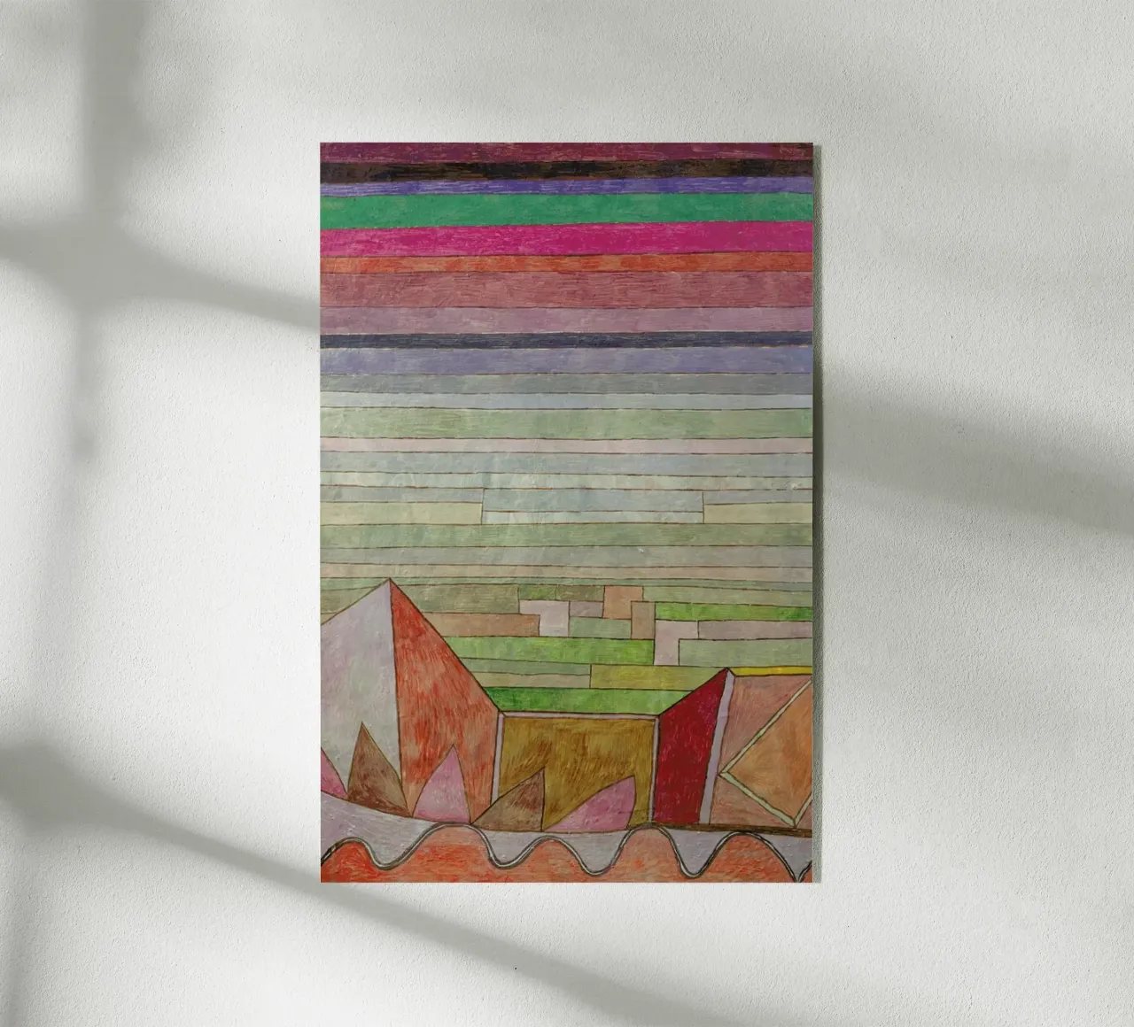 Klee - View into the Fertile Country plexiglass da ARTOTHEK