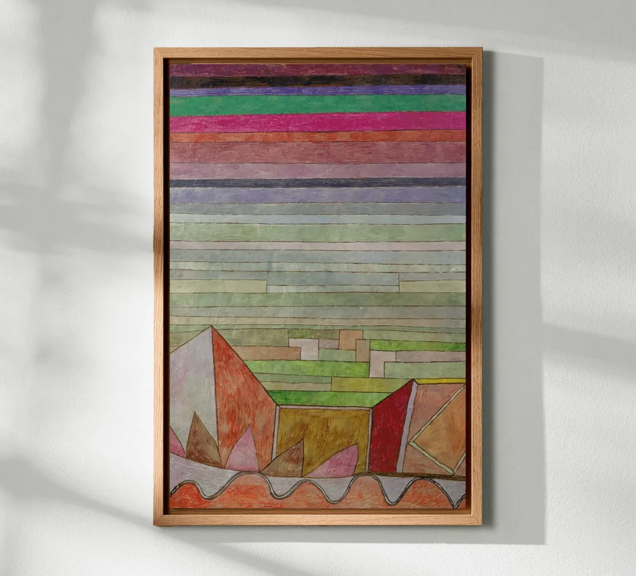 Klee - View into the Fertile Country canvas by ARTOTHEK