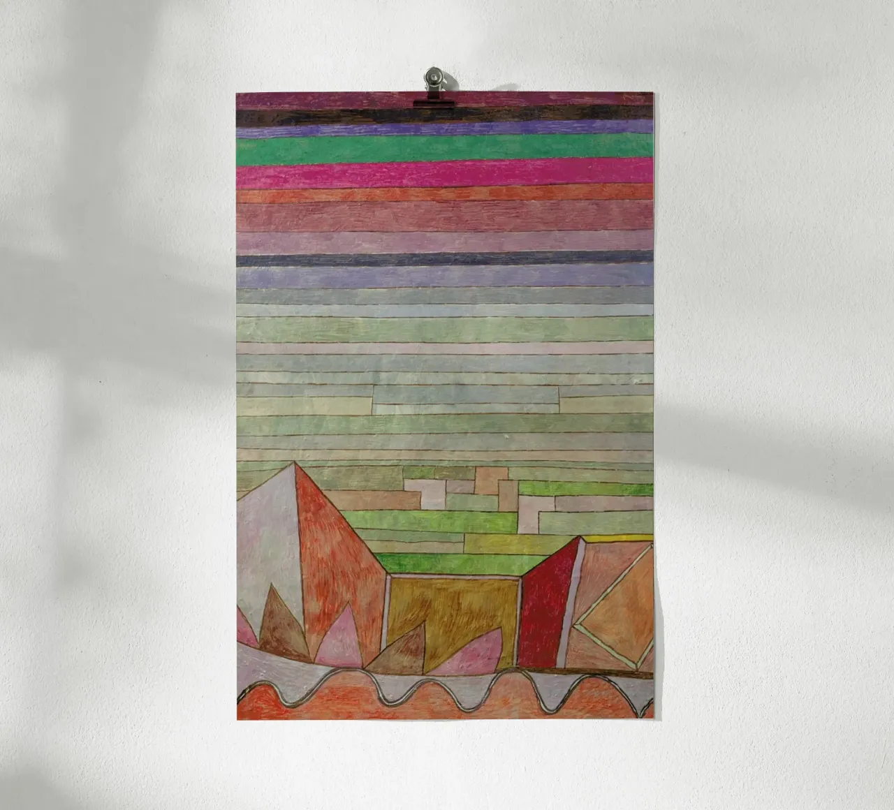 Klee - View into the Fertile Country carta hahnemühle da ARTOTHEK