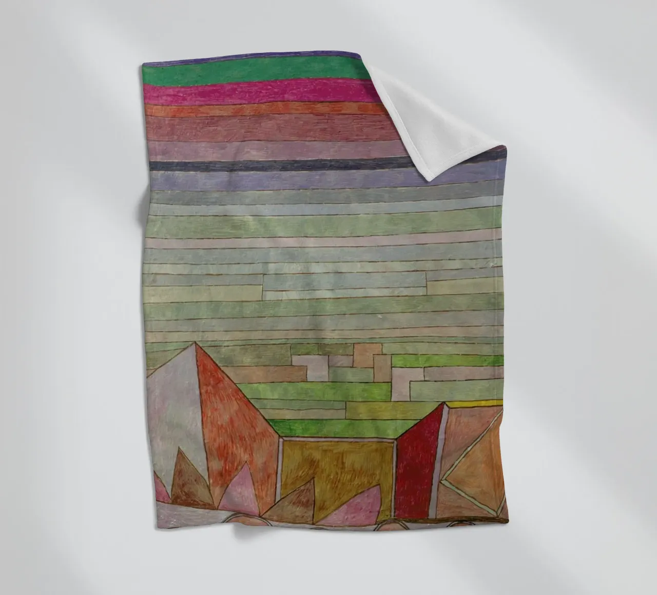 Klee - View into the Fertile Country coperta in pile da ARTOTHEK