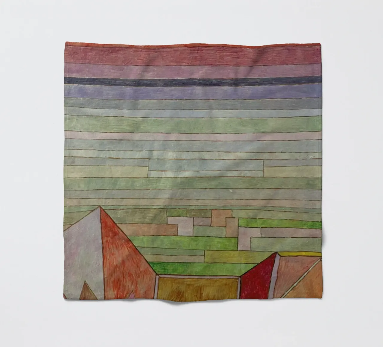 Klee - View into the Fertile Country coperta in pile da ARTOTHEK