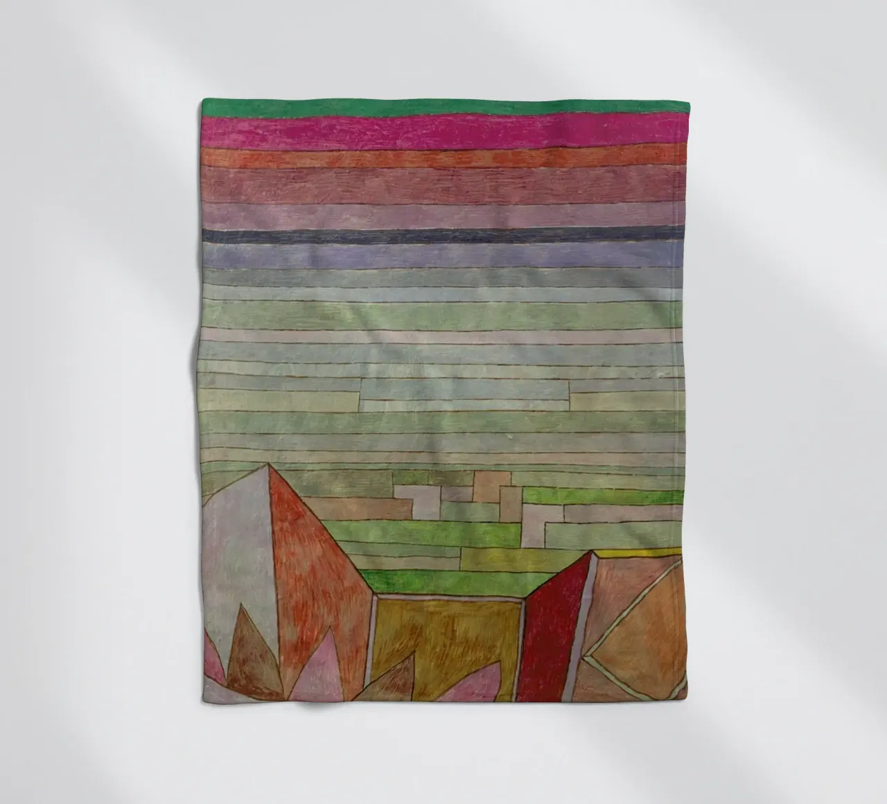 Klee - View into the Fertile Country coperta in pile da ARTOTHEK