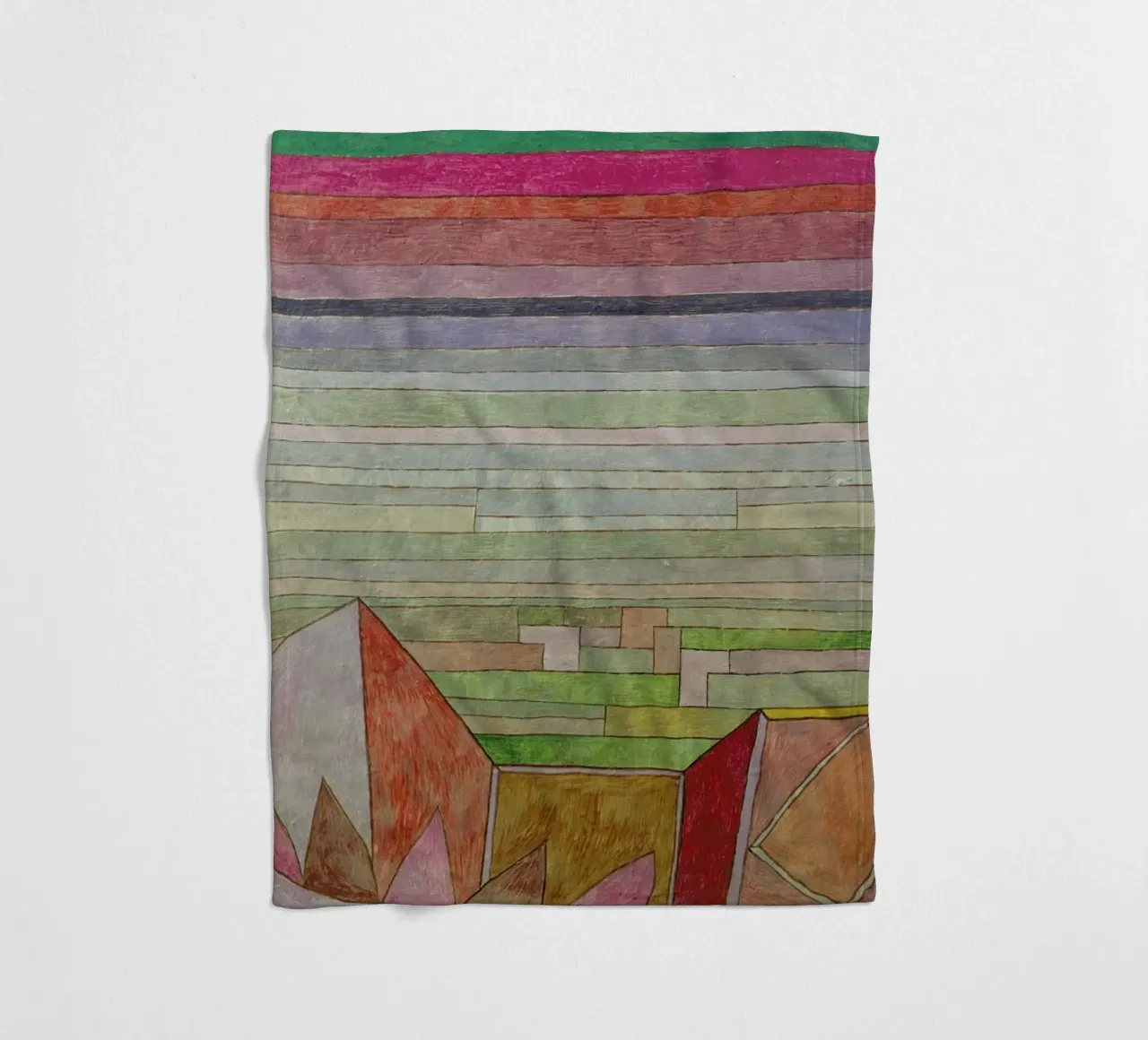 Klee - View into the Fertile Country coperta in pile da ARTOTHEK