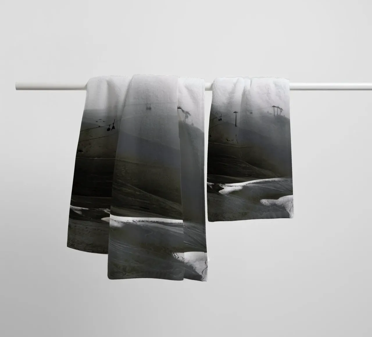 Above and Beyond towel by Victoria Frost