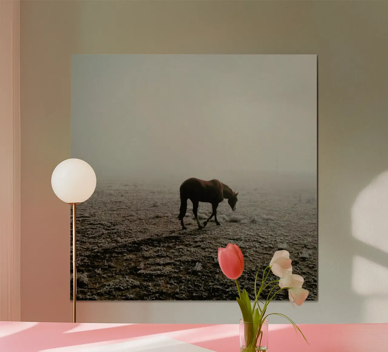 Fogged Horse poster da Kevin Russ