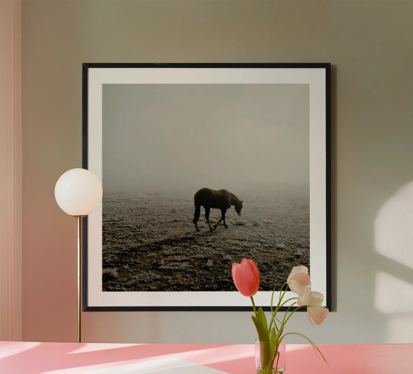 Fogged Horse poster da Kevin Russ