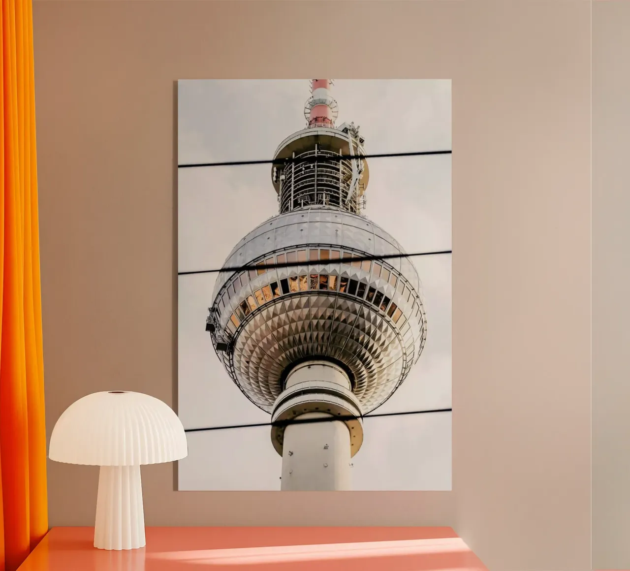 Berlin Icon acryl van Babett Schultze
