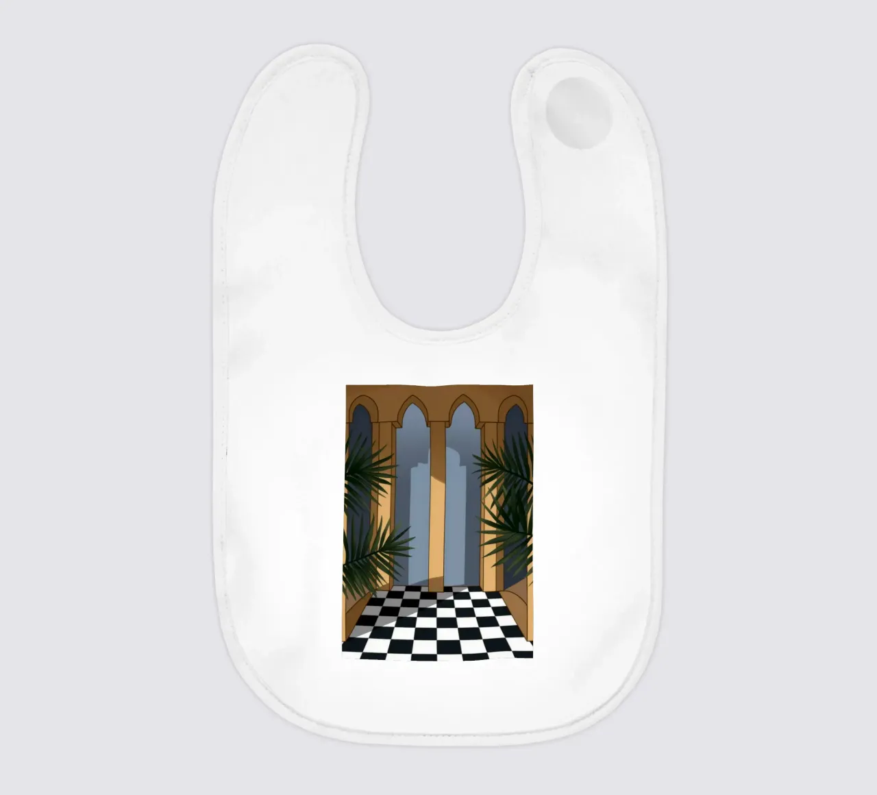 Passaggio architettonico maestoso bavaglino da Veiled Canvas