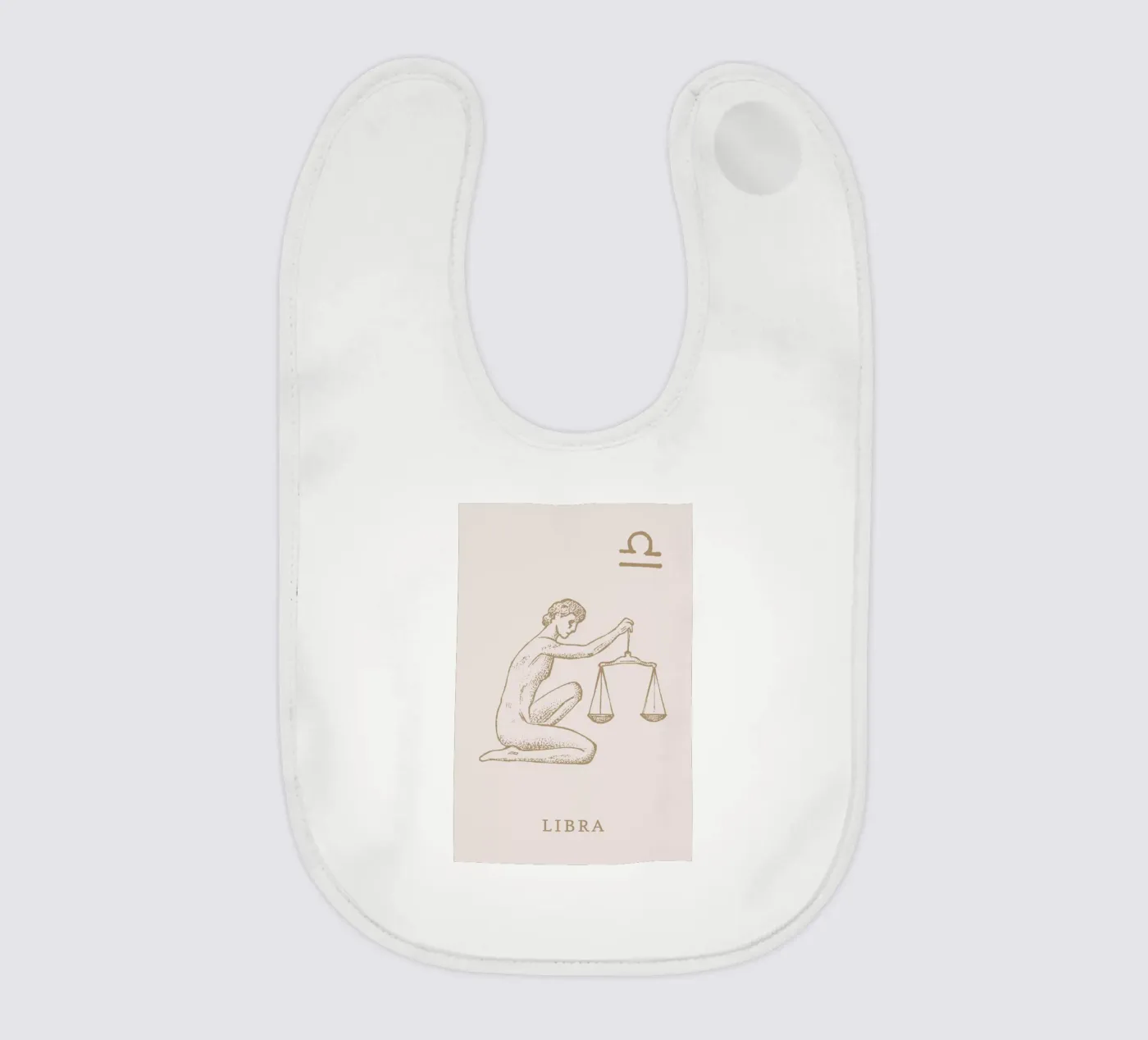 Libra baby slabbetje van Flora & Fauna
