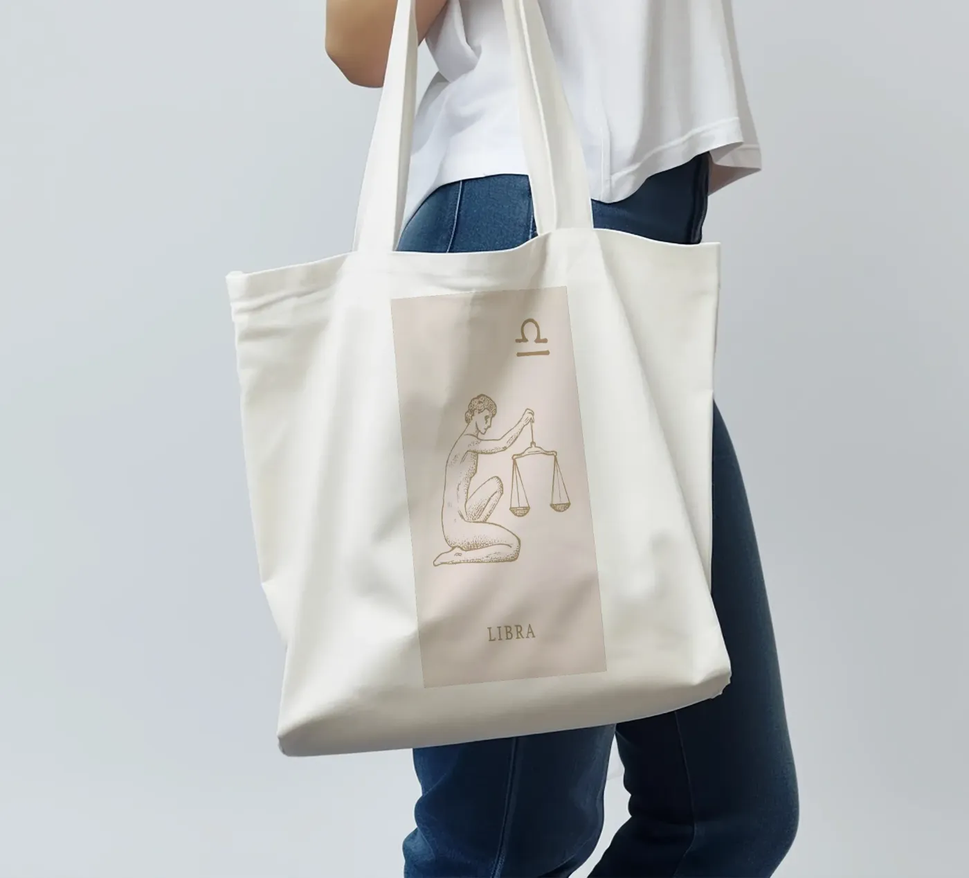 Libra tote bag by Flora & Fauna