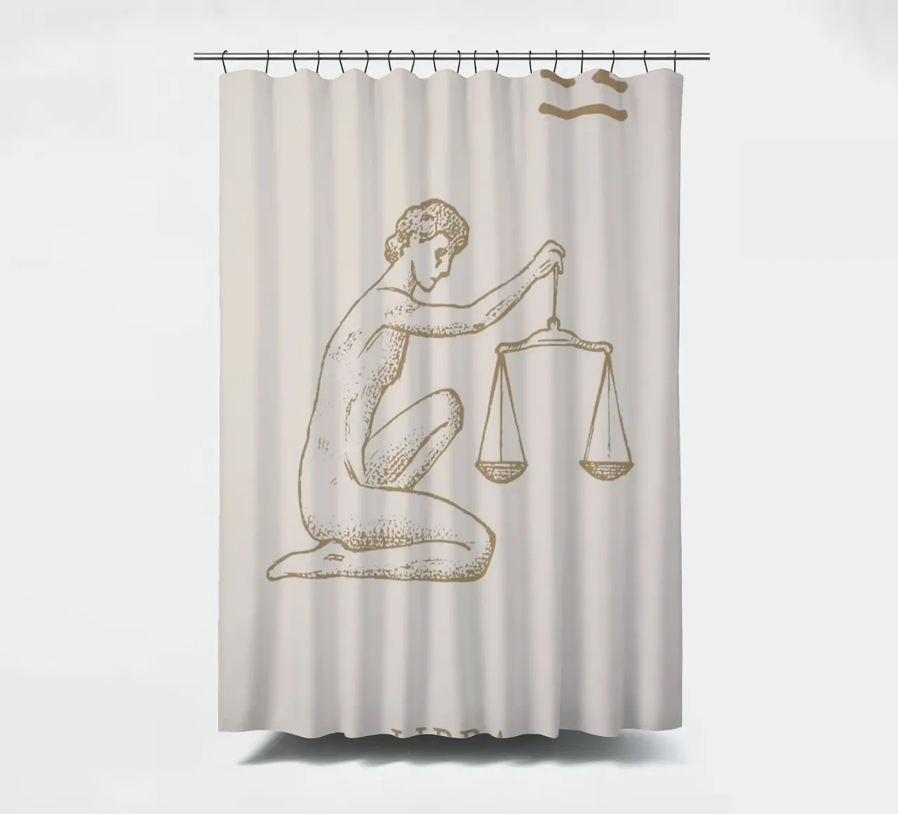 Libra shower curtain by Flora & Fauna