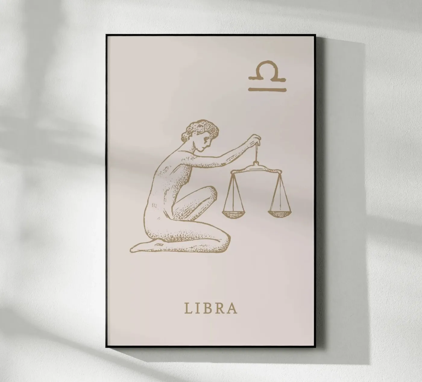 Libra Acryl-Glas von Flora & Fauna